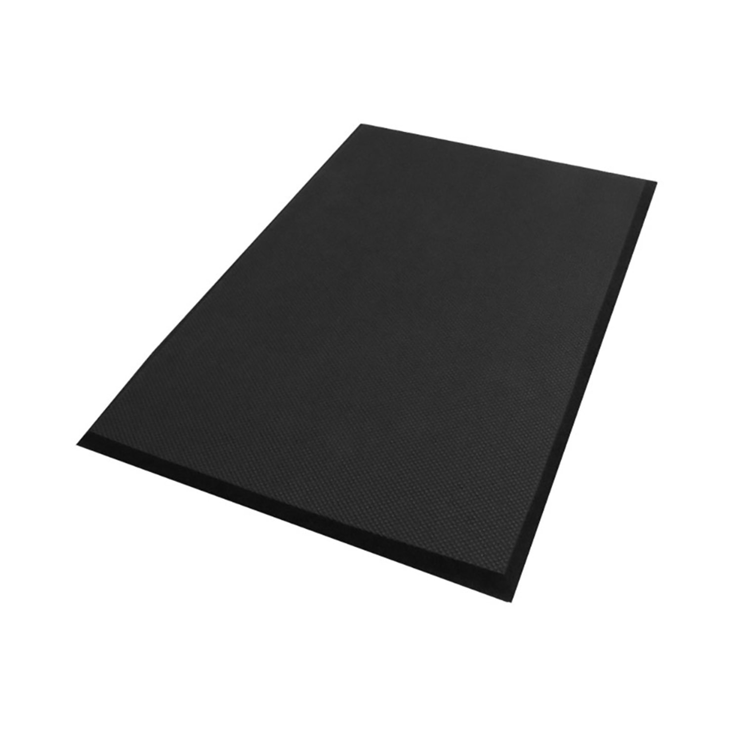 M+A Matting 494046000 Complete Comfort Anti-Fatigue Floor Mat, 4' x 6', Black