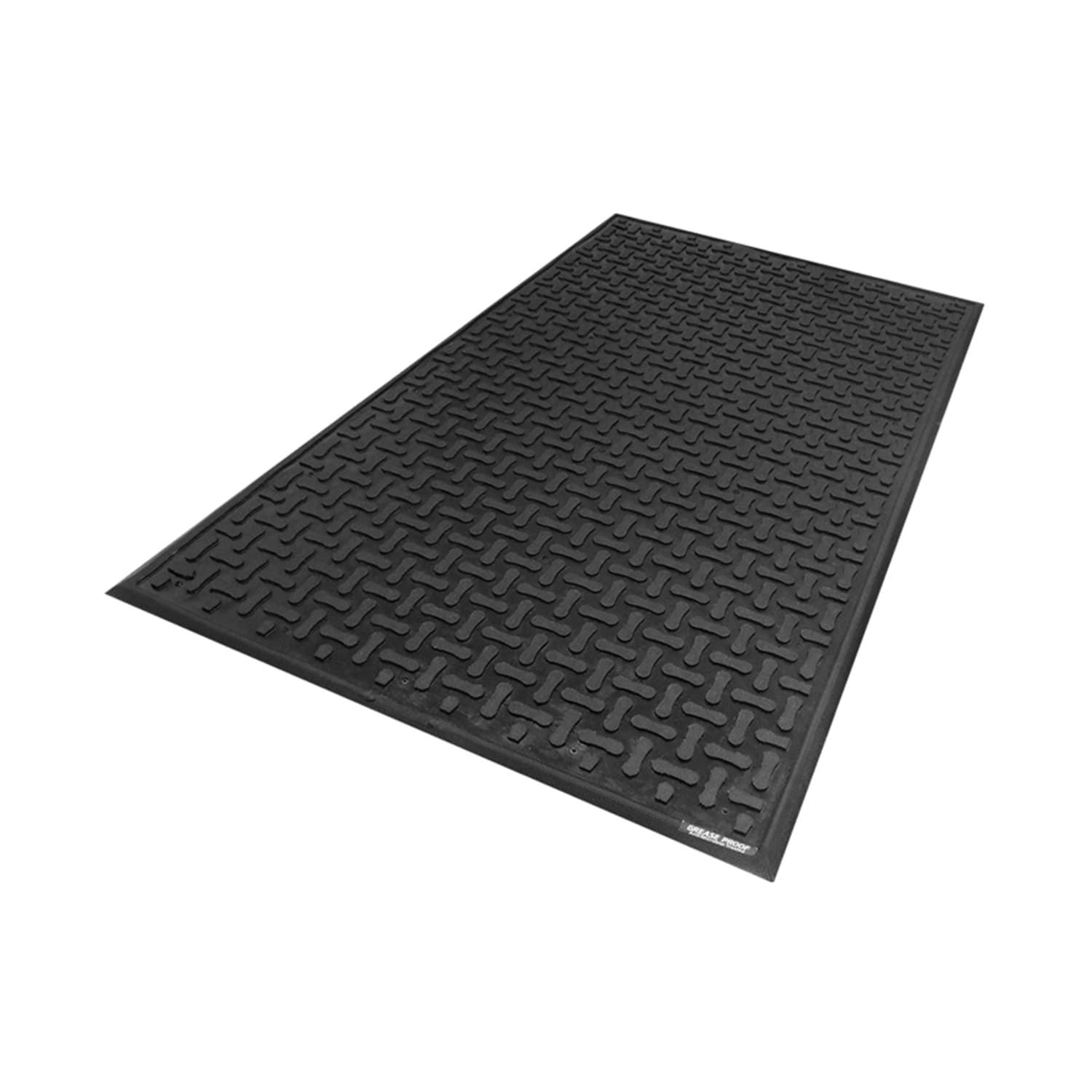 M+A Matting 430139900 Comfort Flow Anti-Fatigue Mat, 3' x 9', Slip-Resistant, Black