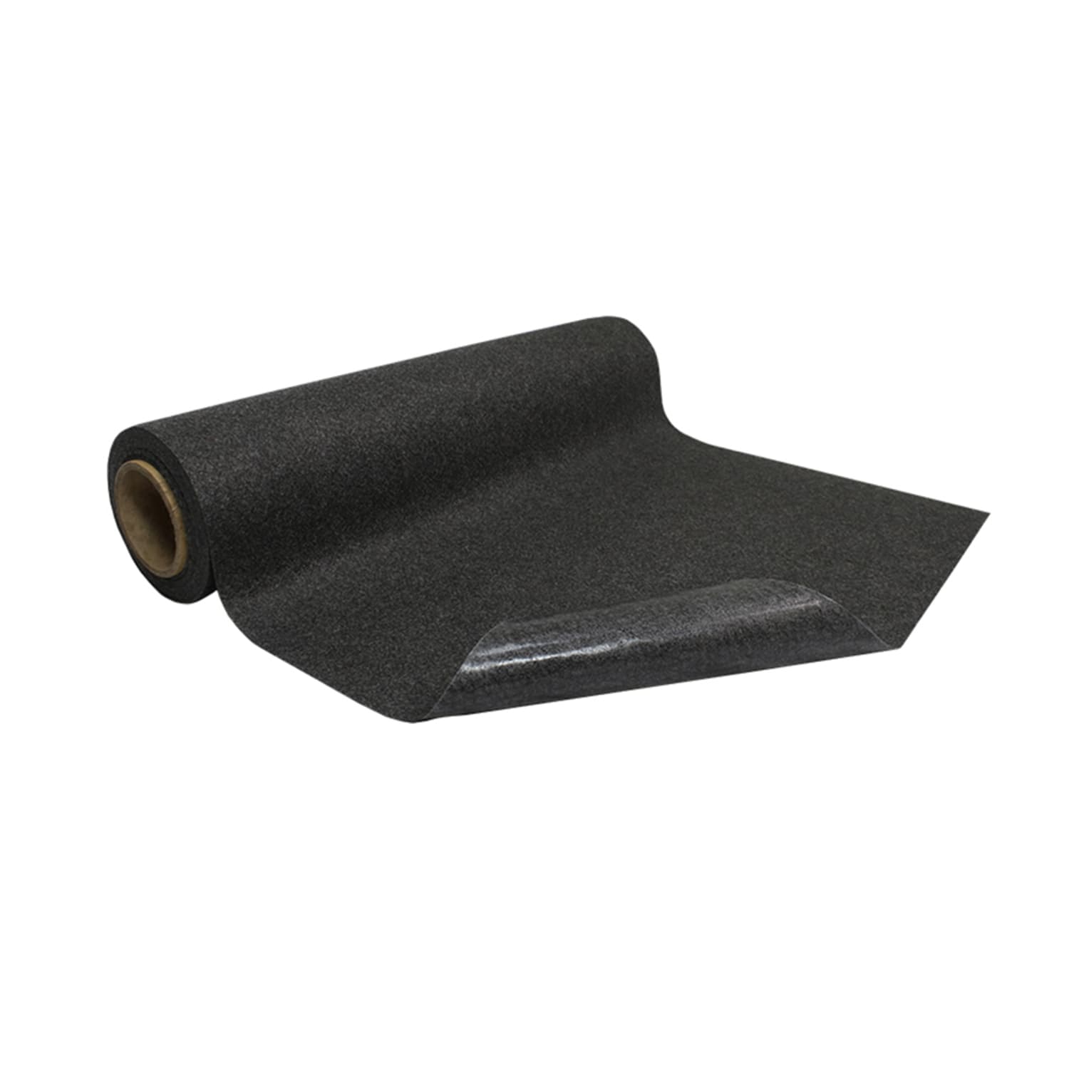 M+A Matting 44501225900 Slip Resistant Mat w/ Adhesive Backing - 2' x 25' Roll, Polypropylene, Black