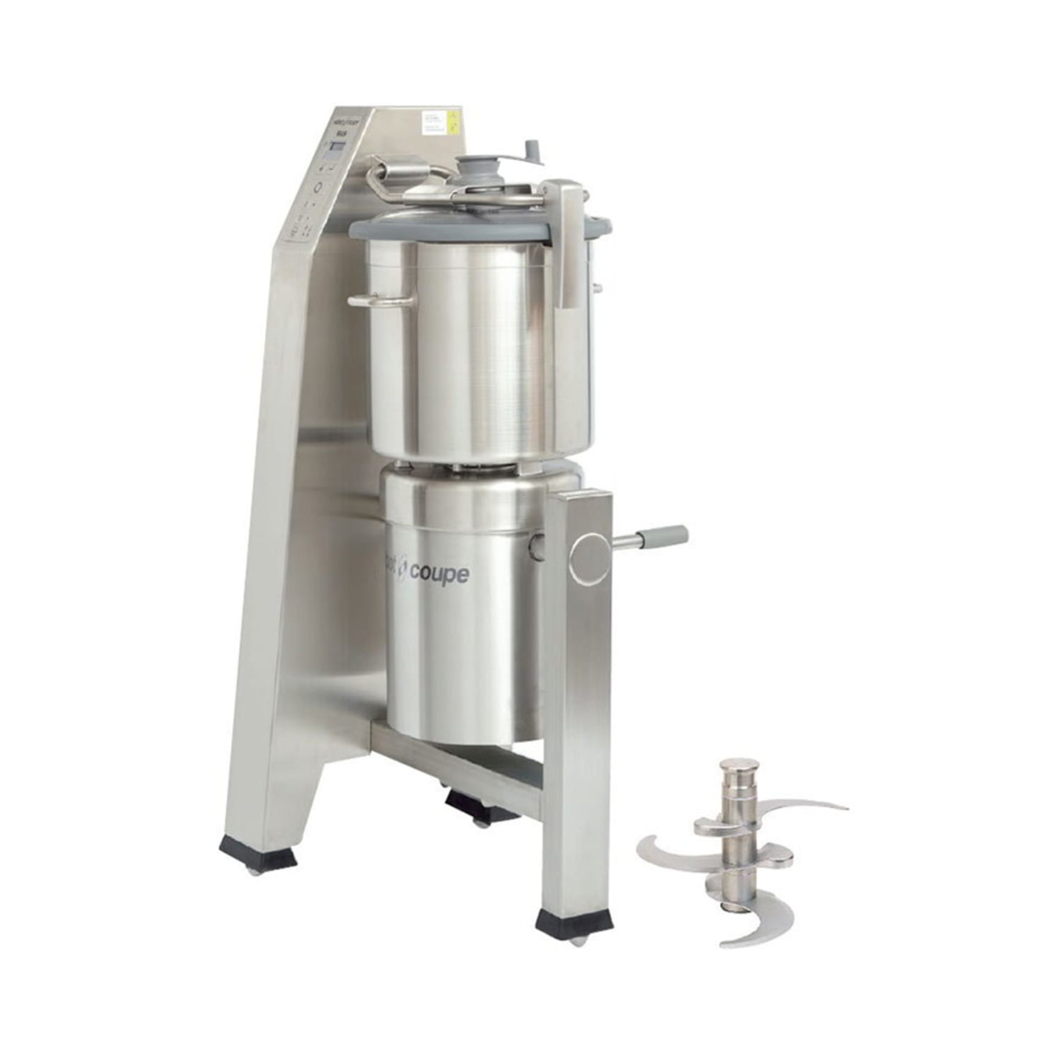 Robot Coupe R30T Vertical Cutter Commercial Mixer w/ 30 qt Stainless Steel Tilt Cutter Bowl & 2 Speeds, 31 qt. Stainless Steel Bowl, 7HP
