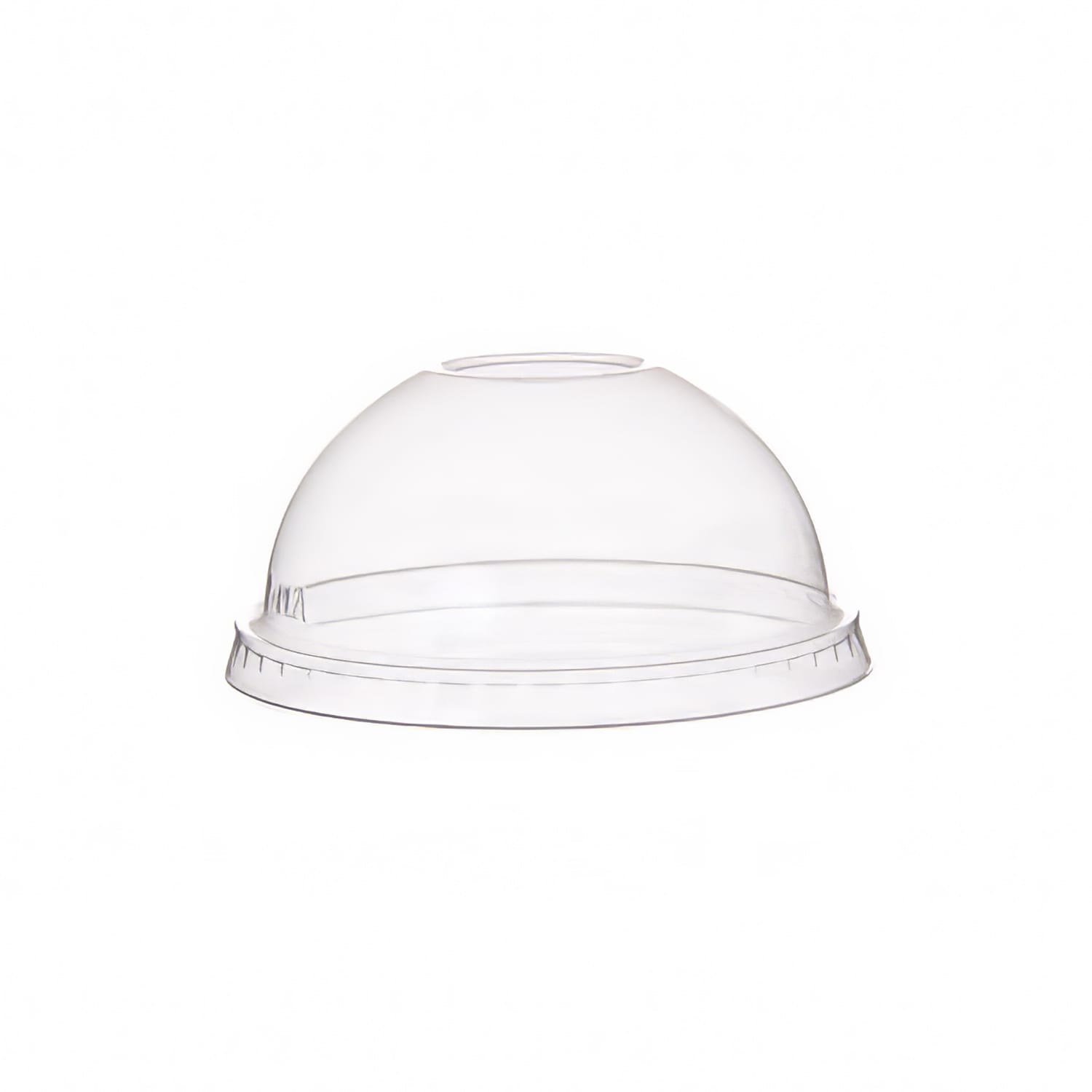 Eco Products EP-BSC5DLID World Art Dome Lid for 5 oz Food Containers - PLA, Clear, Renewable and Compostable, Cold Cup, Case of 1000
