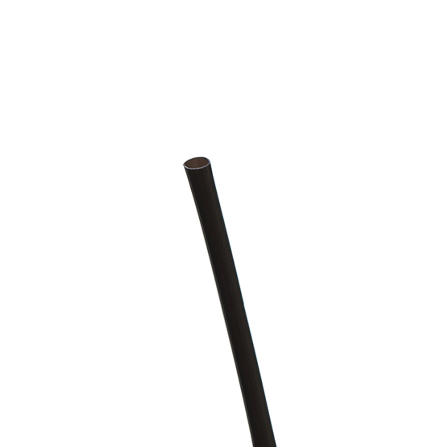 Eco Products EP-ST513 5 3/4 Unwrapped Cocktail Straws - PLA, Black, Case of 20000