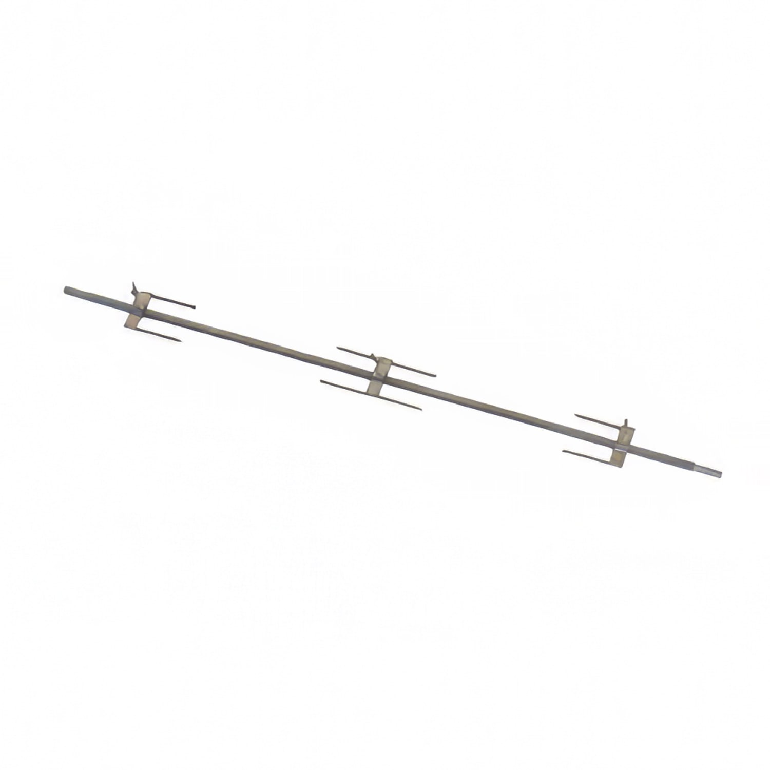 Rotisol USA BP975 Traditional Chicken Spit w/ 1 Double & 2 Single Prongs for GrandFlame 975