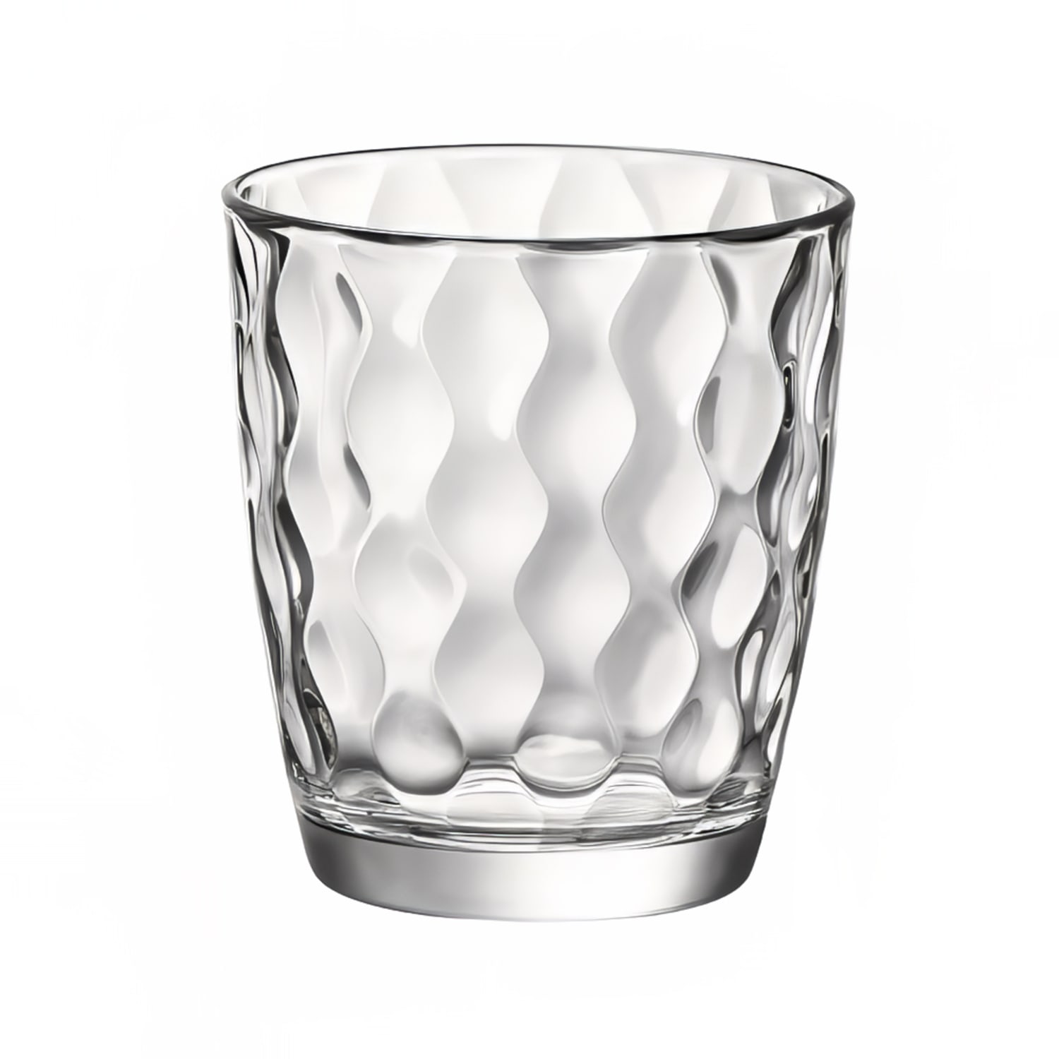 Steelite 49145Q183 13 1/4 oz Silk Double Old Fashioned Glass, Clear, 3 Dozen