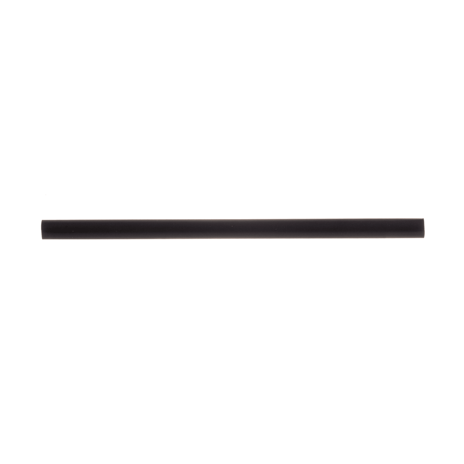 Tablecraft 100105 5 3/4 Unwrapped Cocktail Straws - PLA, Black, 5-mm. Thickness, Case of 20000