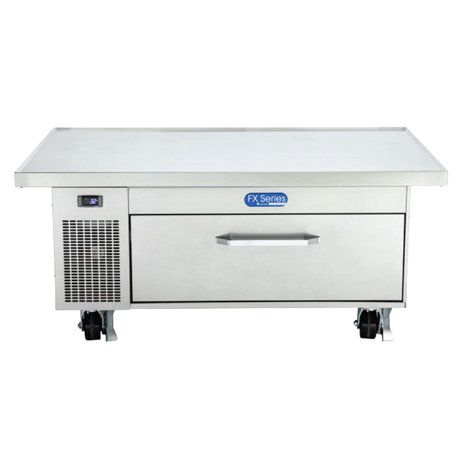 Randell FX-1CS-290 48 FX Series Chef Base w/ 1 Drawer - 115v, Refrigerator/Freezer, 3 Cu. Ft, Stainless Steel