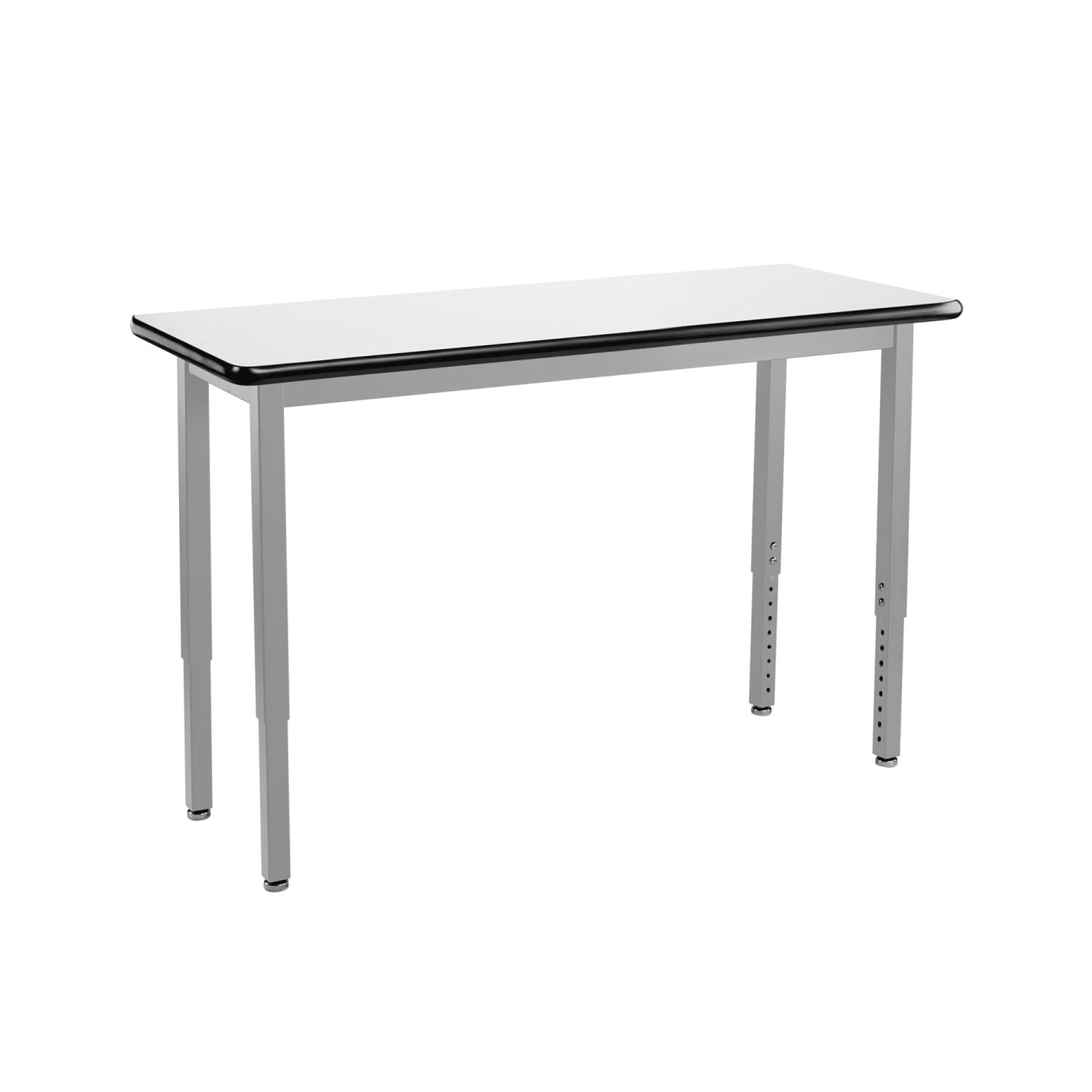 National Public Seating HDT8-3072W Rectangular Activity Table - 72L x 30W, Whiteboard Top, White
