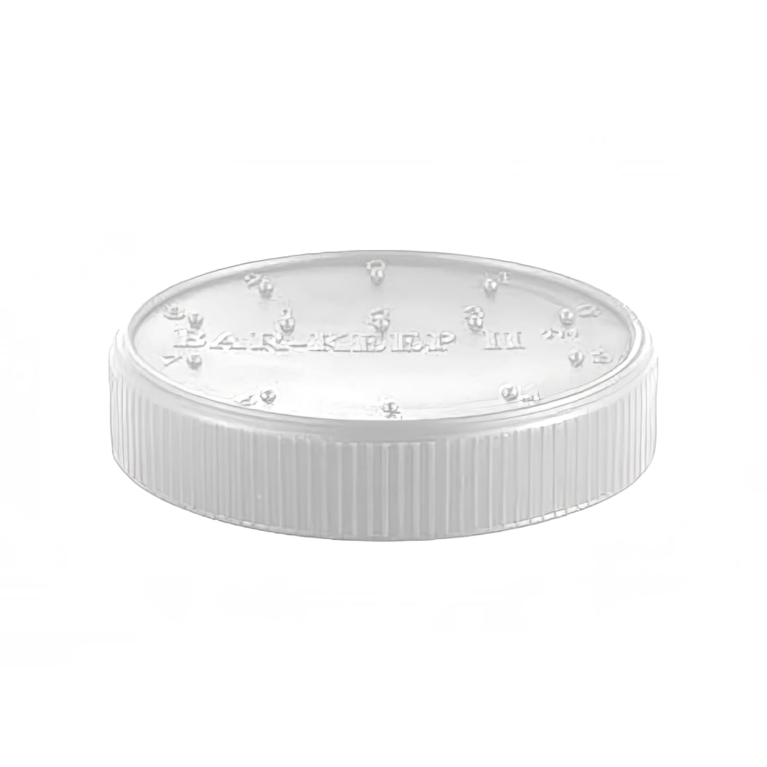 Vollrath 3605A-05 Storage Jar Lid - For Bar Keep II, White, 1 Dozen