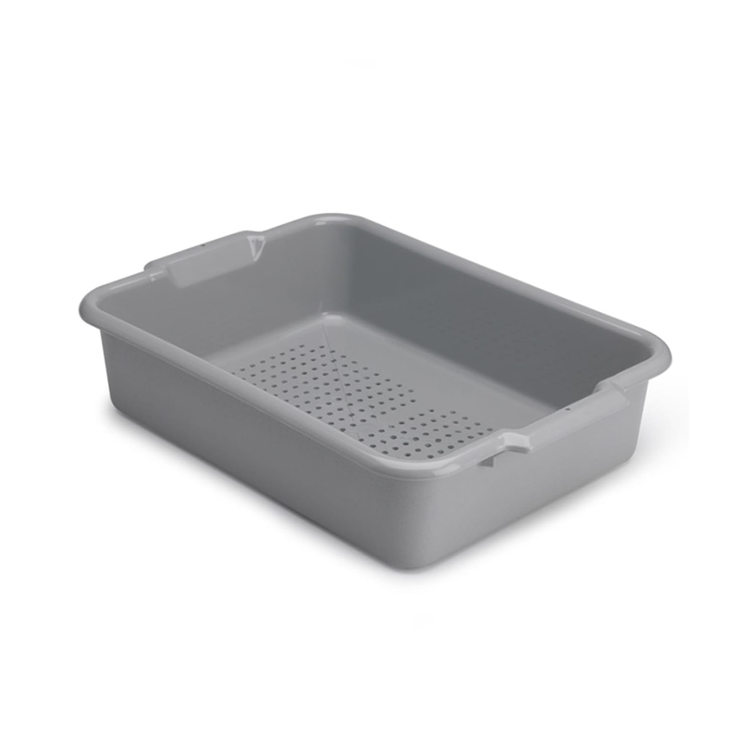 Vollrath 52617 Bus Box - 20 x 15 x 5, Perforated, Gray