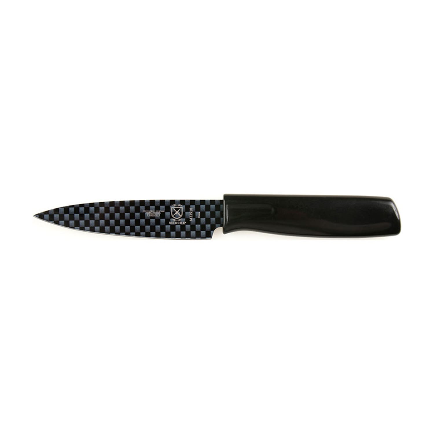 Mercer Culinary M33910B 4 Paring Knife w/ Black ABS Handle, High Carbon Japanese Steel