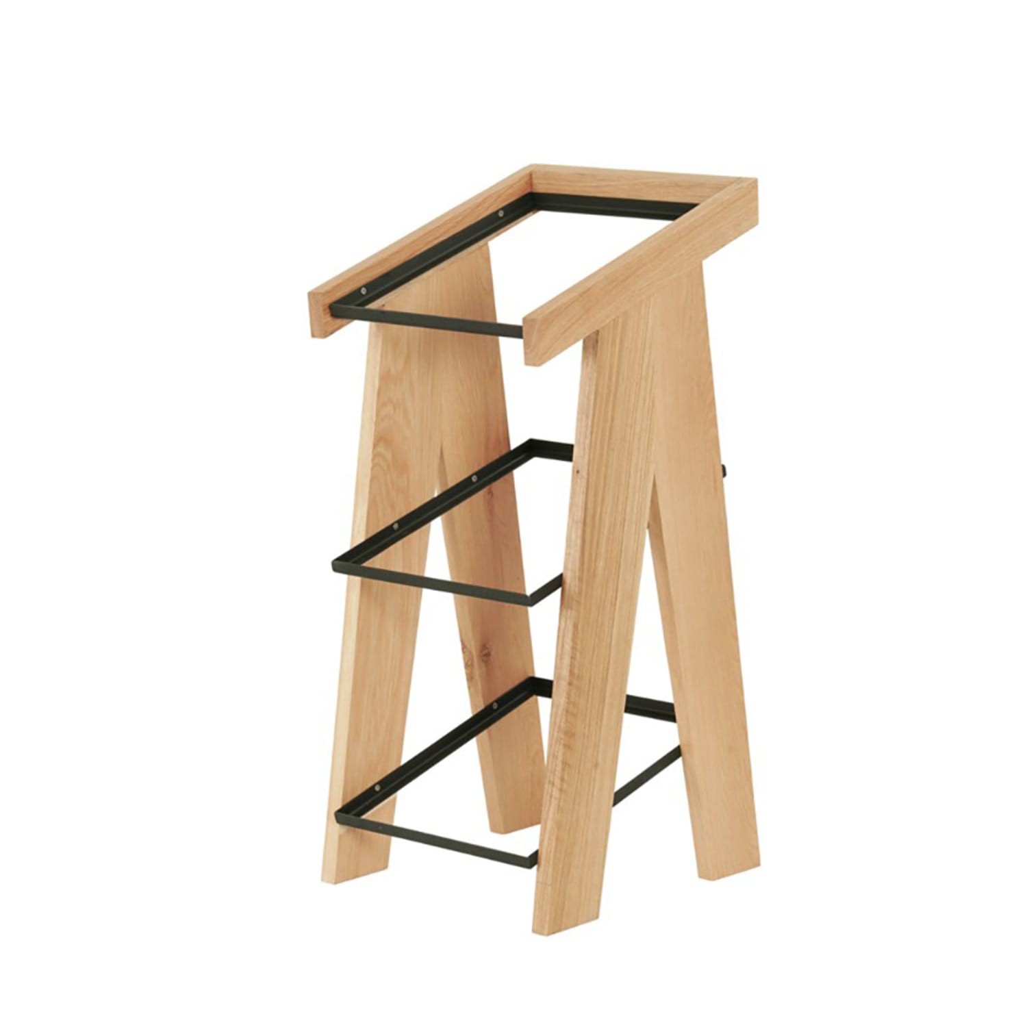 Cal-Mil 23137-3-21 3 Tier Display Stand - 12 1/2 x 14 x 27 3/4, Oak, Brown