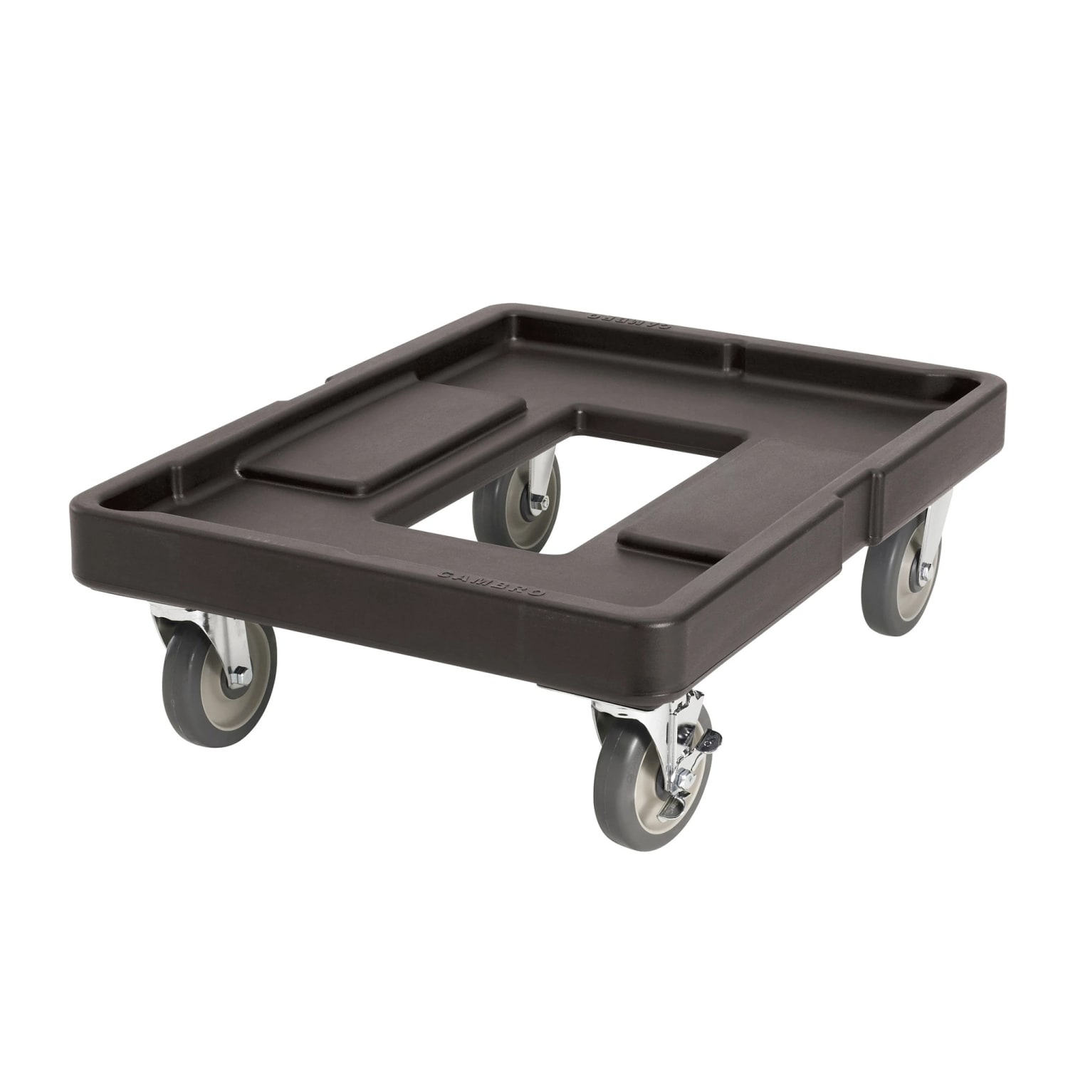 Cambro CD400615 Camdolly for Camrack Dish Racks w/ 300 lb Capacity, Charcoal Gray, 18-1/8"" L x 21-1/16"" W