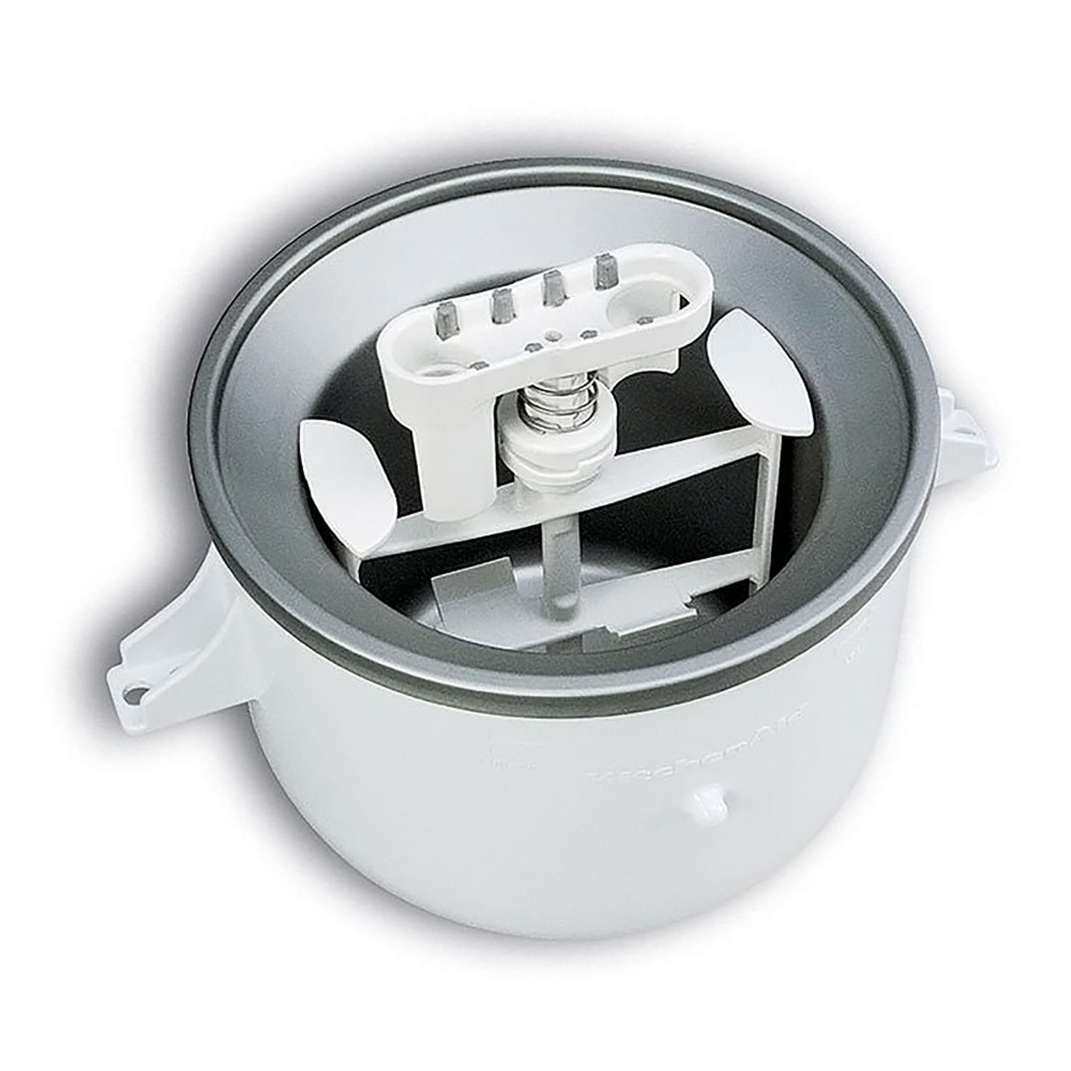 KitchenAid KICA0WH Ice Cream Maker Attachment for Most KitchenAid Models, White
