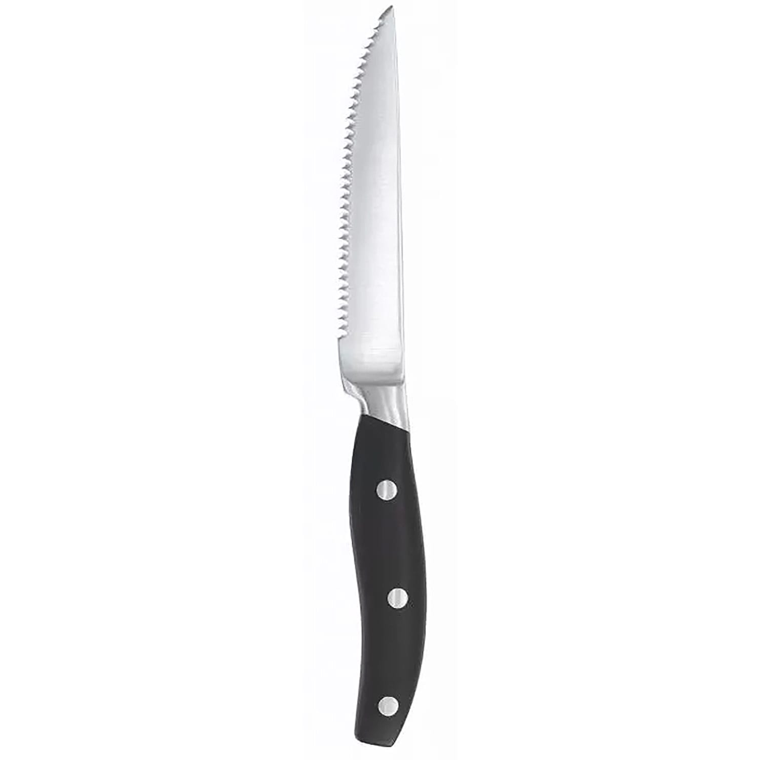 Arcoroc ELG01 9 Steak Knife with 18/10 Stainless Steel Grade, Beverly Pattern/POM Handle, Pack of 6