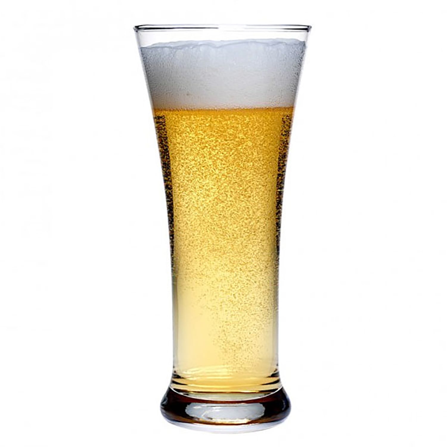 Anchor Hocking 90245 12 oz Flared Pilsner Glass, Tempered Rim, 12/Case, Clear