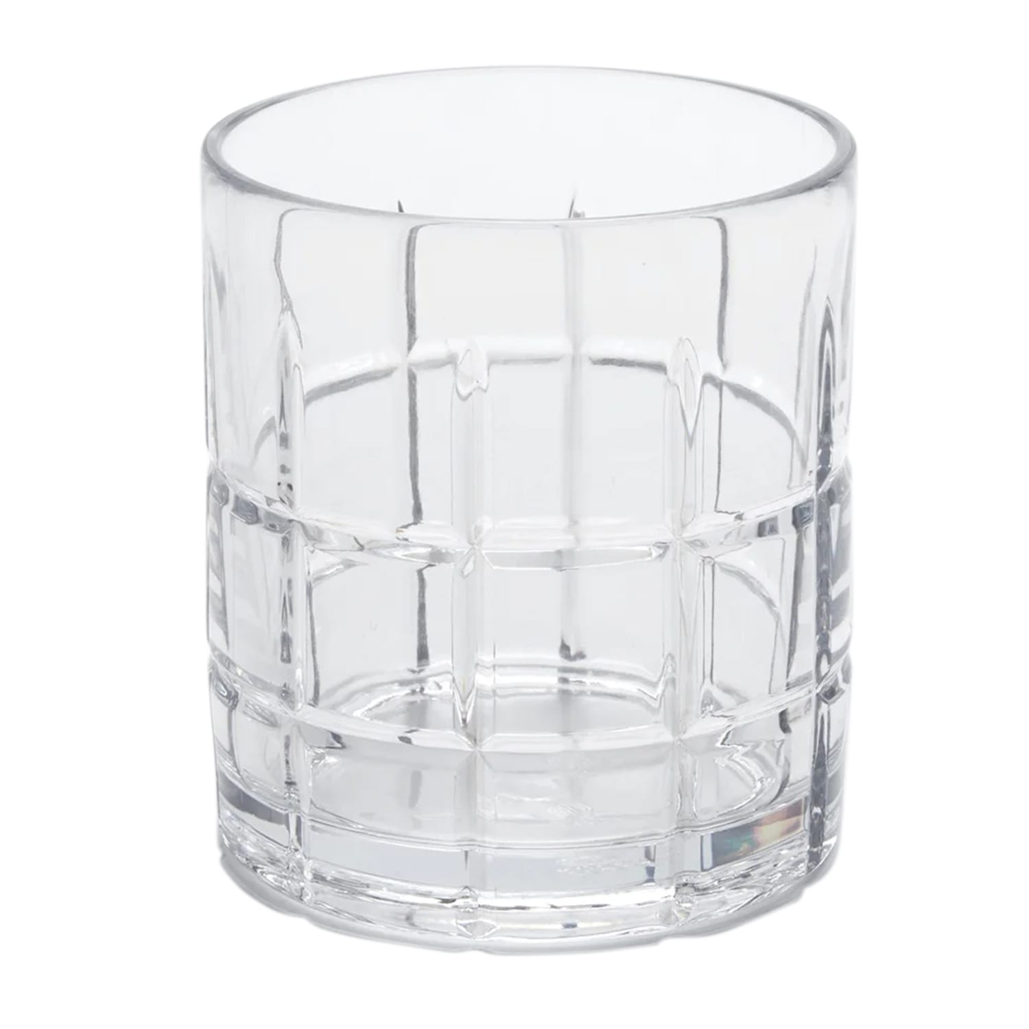 American Metalcraft BSR14 14 oz Sanibel Double Old Fashioned Glass - Tritan Plastic, Clear, 1 Dozen