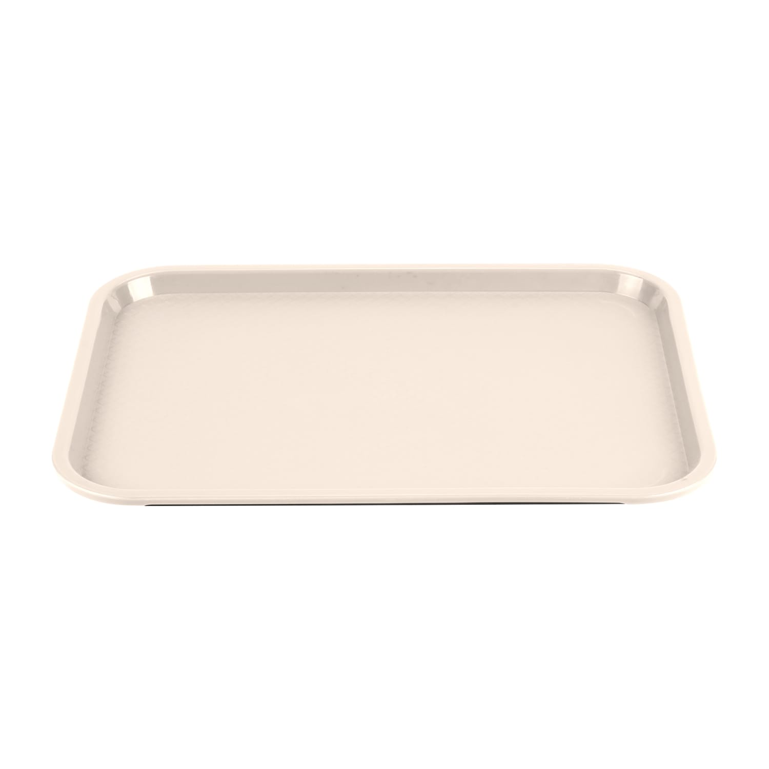 Vollrath 86116 Plastic Fast Food Tray - 16L x 12W, Almond, Beige, Pack of 24