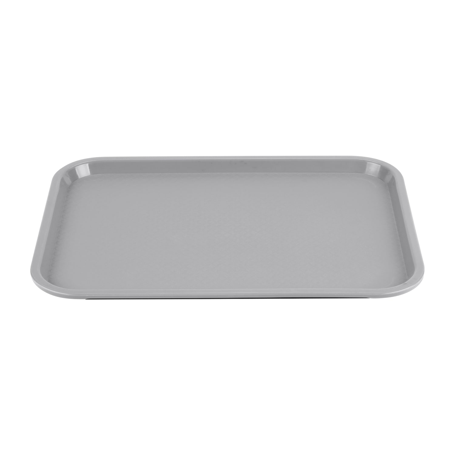 Vollrath 86115 Plastic Fast Food Tray - 16L x 12W, Gray, Pack of 24