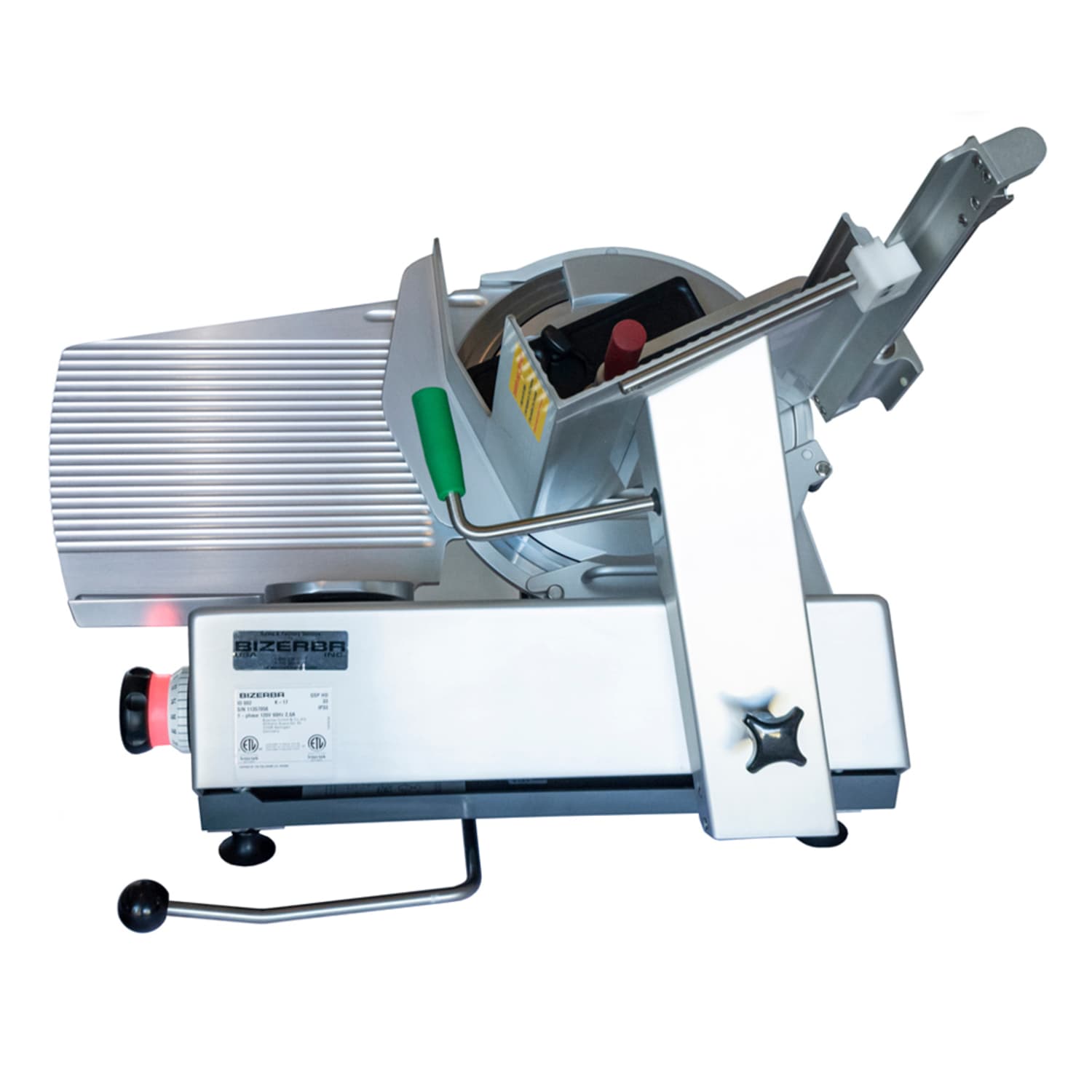 Bizerba GSP HD I 90-K12 Automatic Meat & Cheese Commercial Slicer w/ 13 Blade - Belt Driven, 1/2 hp, 120 V