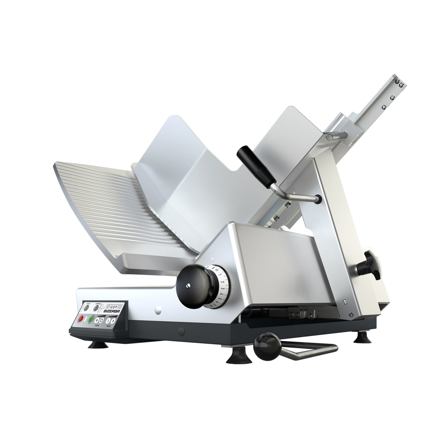 Bizerba GSP SBR HD I 150 Automatic Meat & Cheese Commercial Slicer w/ 13 Blade - Belt Driven, 1/2 hp, Stainless Steel, 120 V