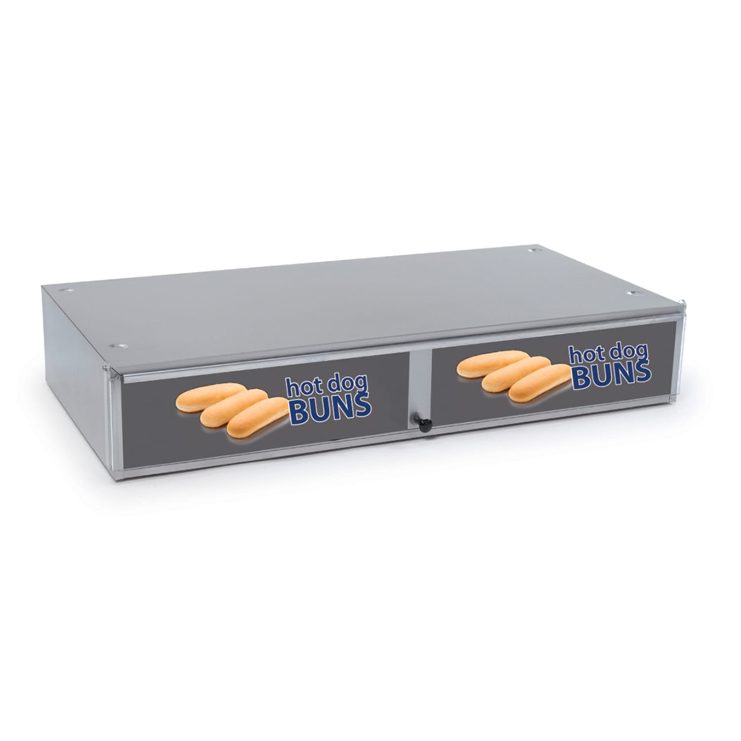 Nemco 8018-SBB Hot Dog Bun Box w/ 36 Bun Capacity, Stainless Steel