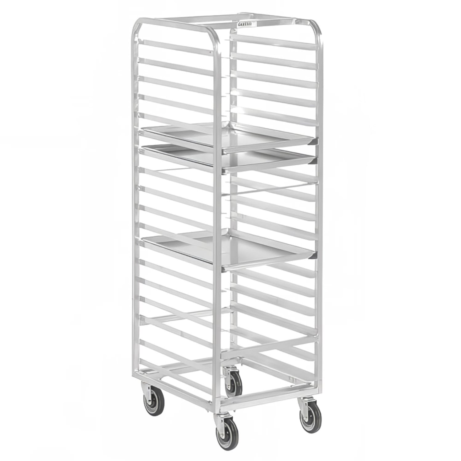 Channel WS05 20 1/2W 11 Sheet Pan Rack w/ 5 Bottom Load Slides, Stainless Steel