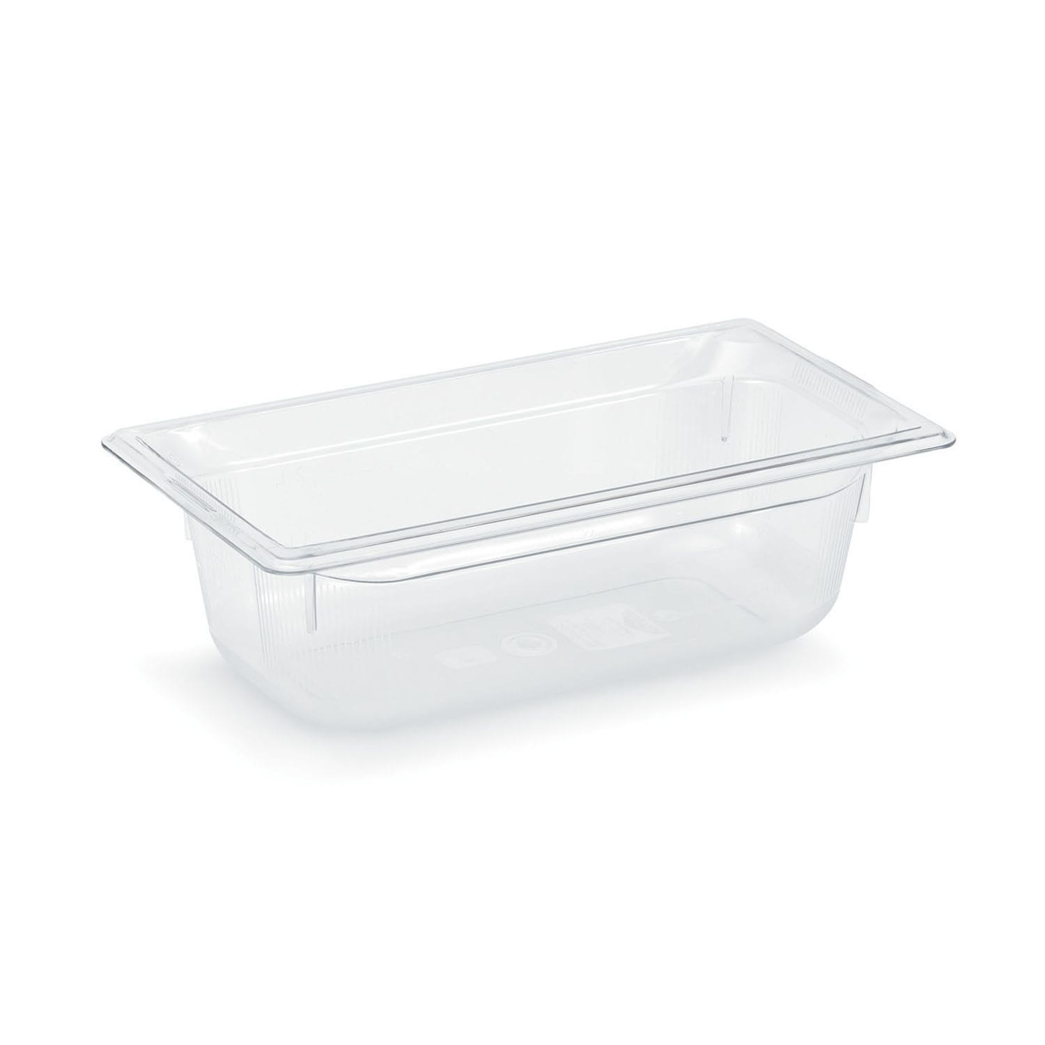 Vollrath 8032410 2 1/2D Third Size Food Pan, Clear, Pack of 6