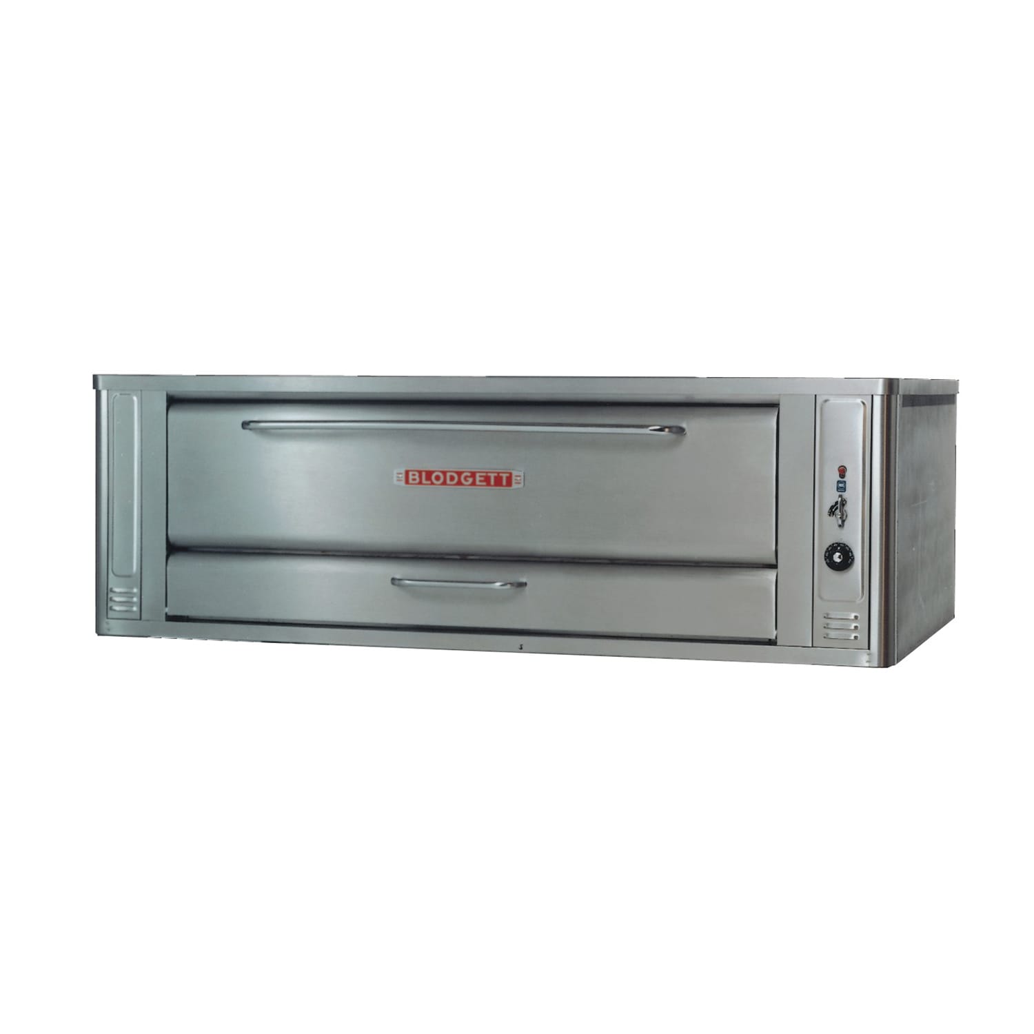 Blodgett 1060BASE NG Floor Model Single Pizza Deck Oven - Natural Gas, Stainless Steel, Gas Type: NG