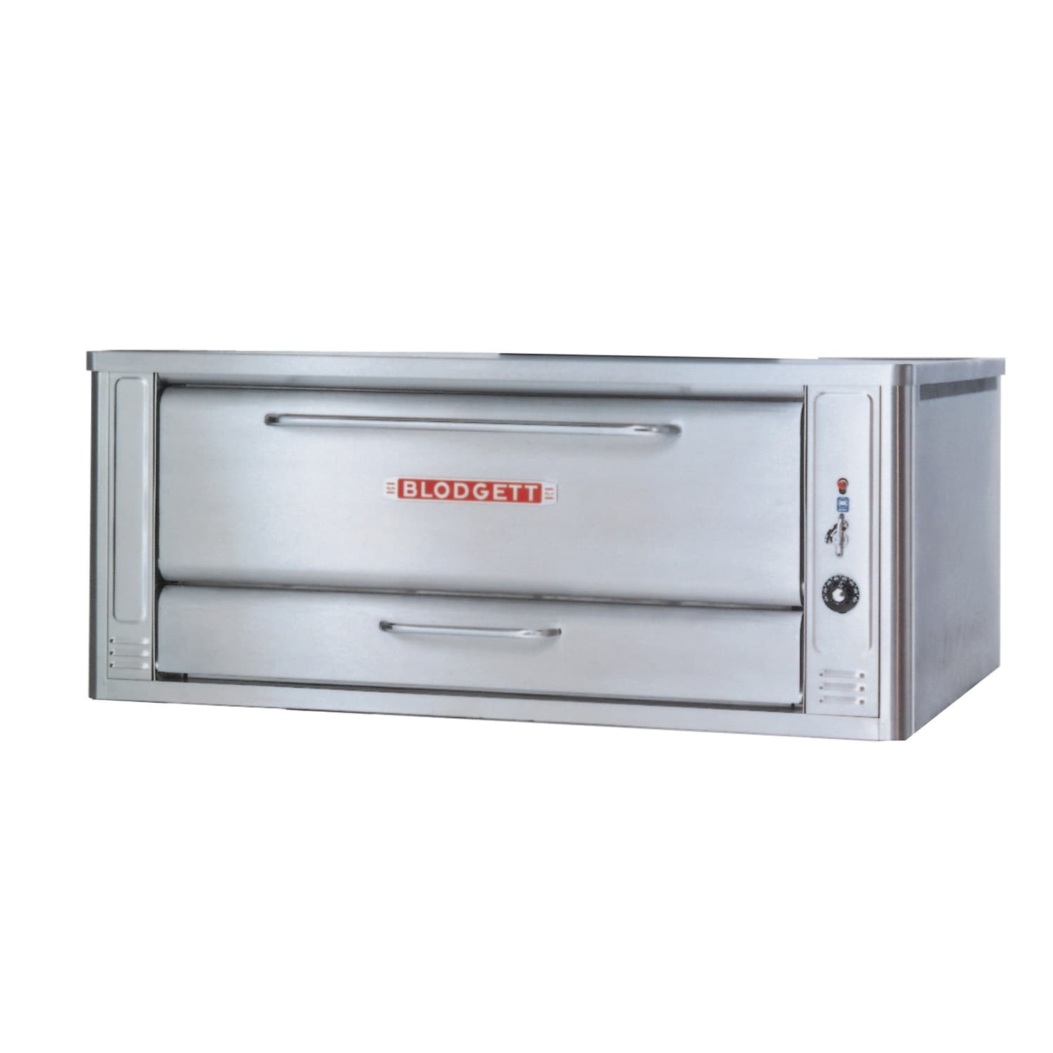 Blodgett 1048BASE LP Floor Model Single Pizza Deck Oven - Liquid Propane, Stainless Steel, Gas Type: LP