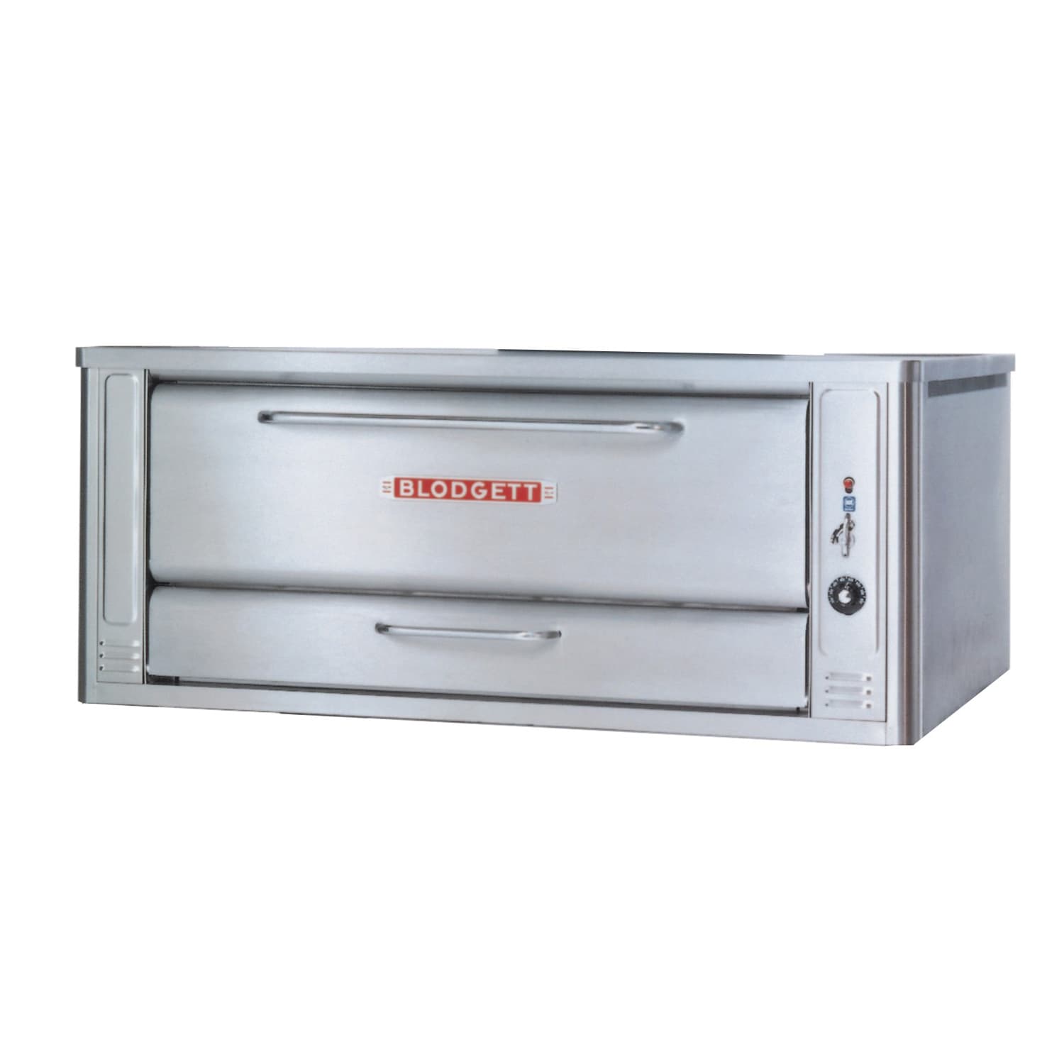 Blodgett 1048BASE NG Floor Model Single Pizza Deck Oven - Natural Gas, Stainless Steel, Gas Type: NG