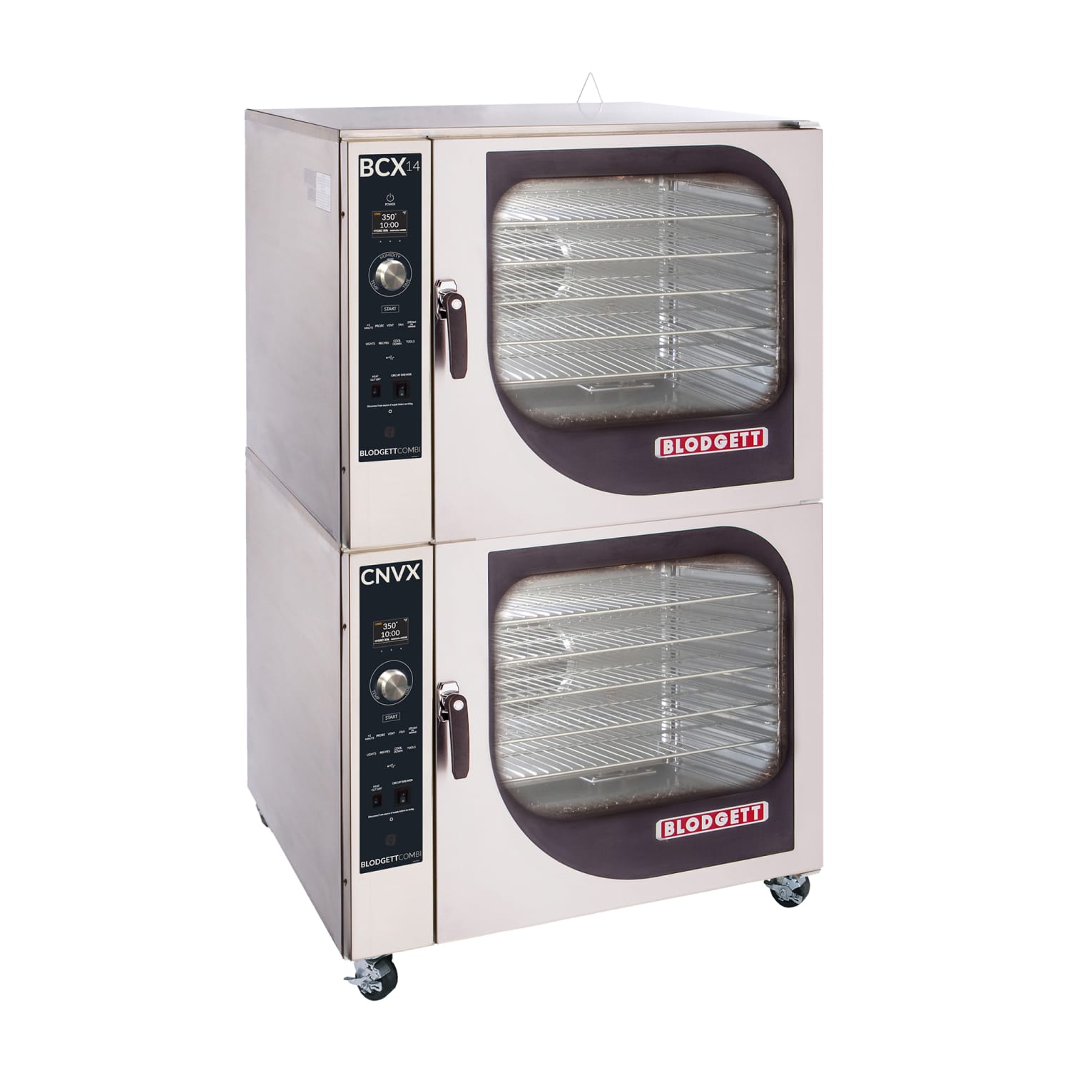 Blodgett BX-14GDBL LP Double Full-Size Combi Oven, Boilerless, Liquid Propane, (28) 12"" x 20"" Pan Capacity, Stainless Steel, Gas Type: LP