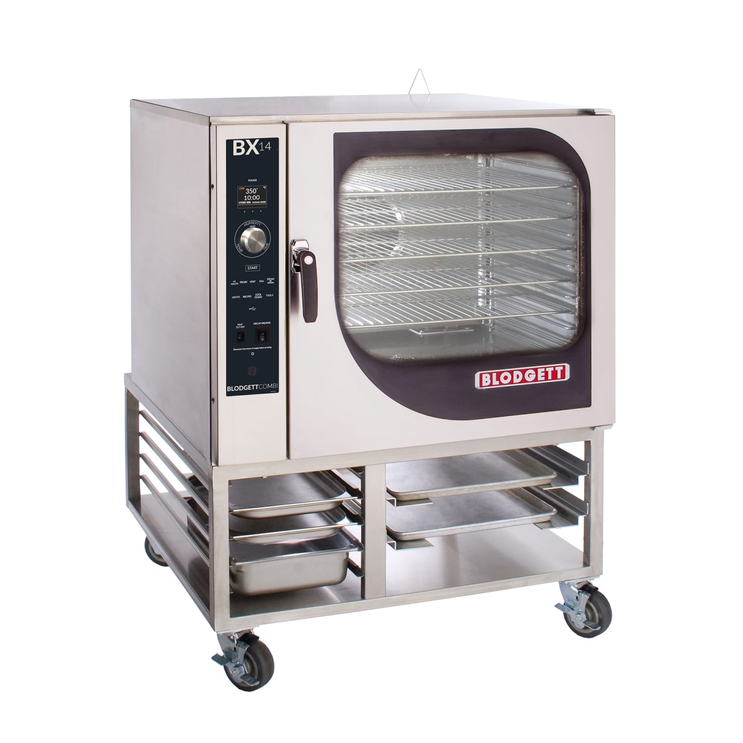 Blodgett BX-14GSGL LP Full-Size Combi Oven, Boilerless, Liquid Propane, (14) 12"" x 20"" Pan Capacity, Stainless Steel, Gas Type: LP