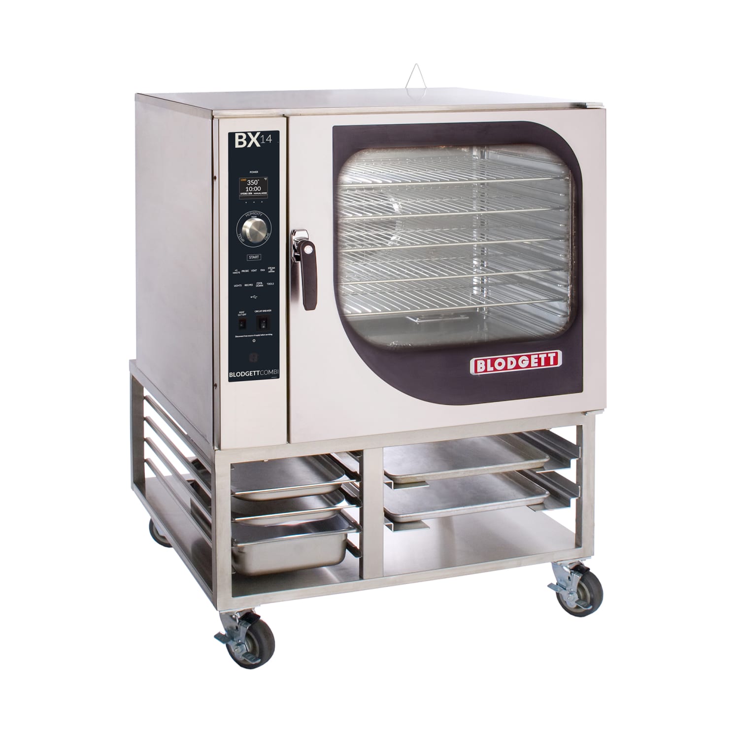 Blodgett BX-14GSGL NG Full-Size Combi Oven, Boilerless, Natural Gas, (14) 12"" x 20"" Pan Capacity, Stainless Steel, Gas Type: NG