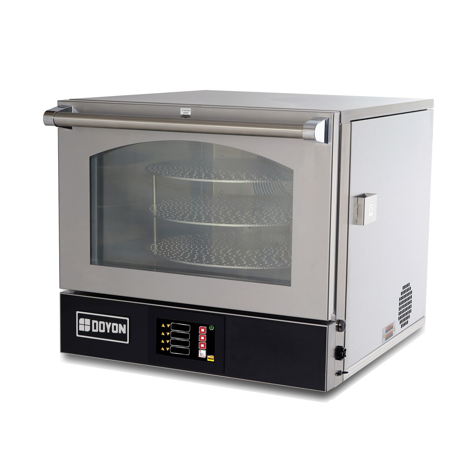 Doyon RPO3 Jet Air Countertop Triple Pizza Deck Oven - 208-240v, Stainless Steel