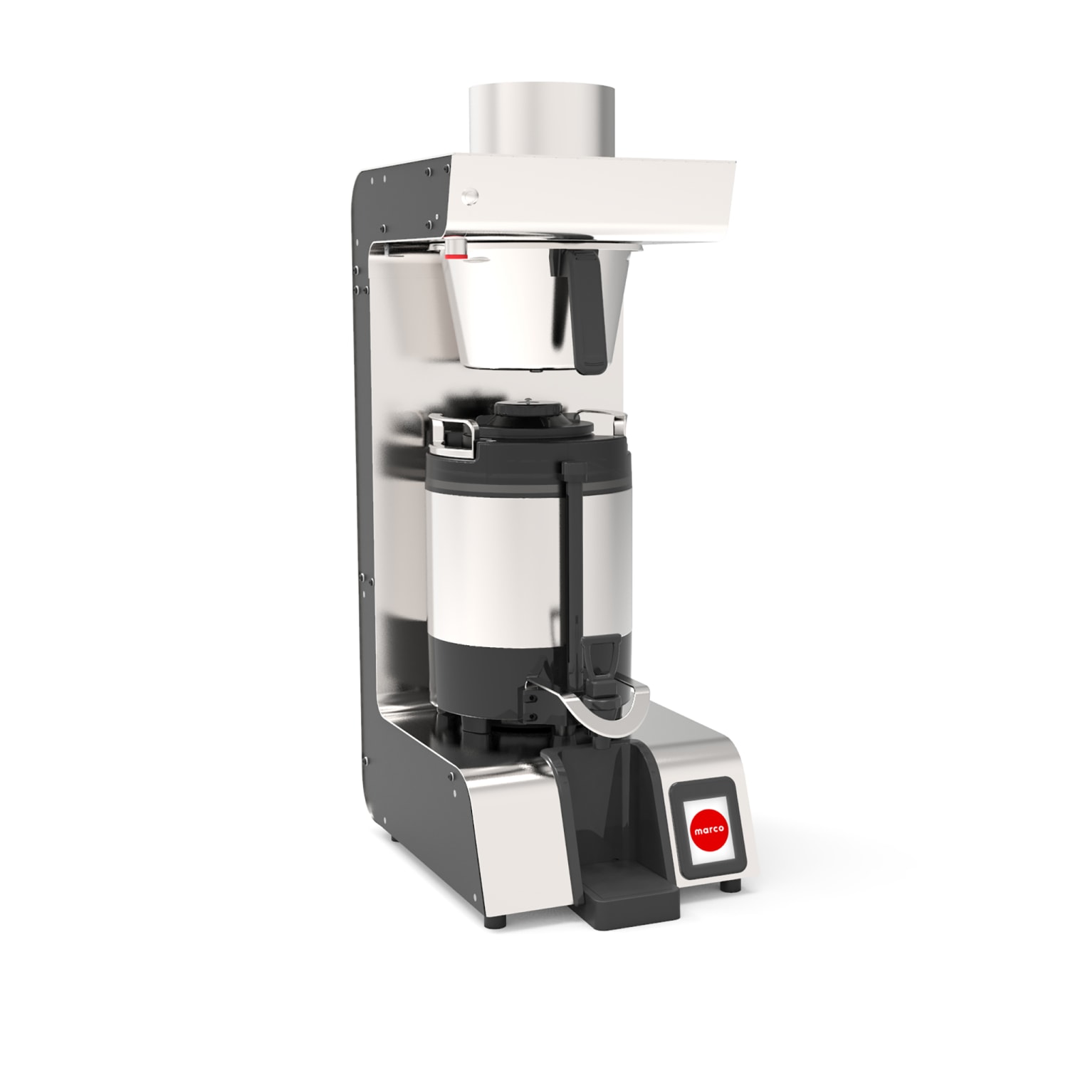 Marco Beverage Systems 1000850US Jet Series Automatic Coffee Brewer w/ 1 1/2 gal/hr Capacity, 230v/1ph, Silver