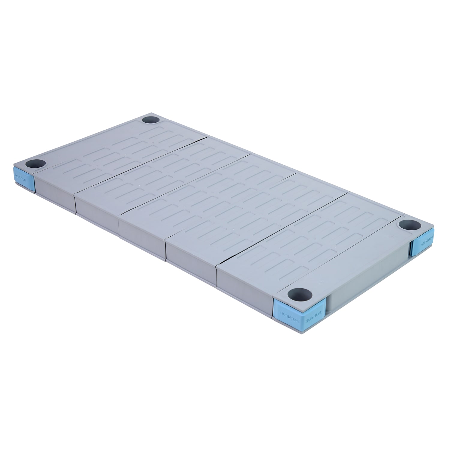 Quantum Food Service QP2442SS Millenia Polymer Solid Shelf - 42W x 24D, Gray