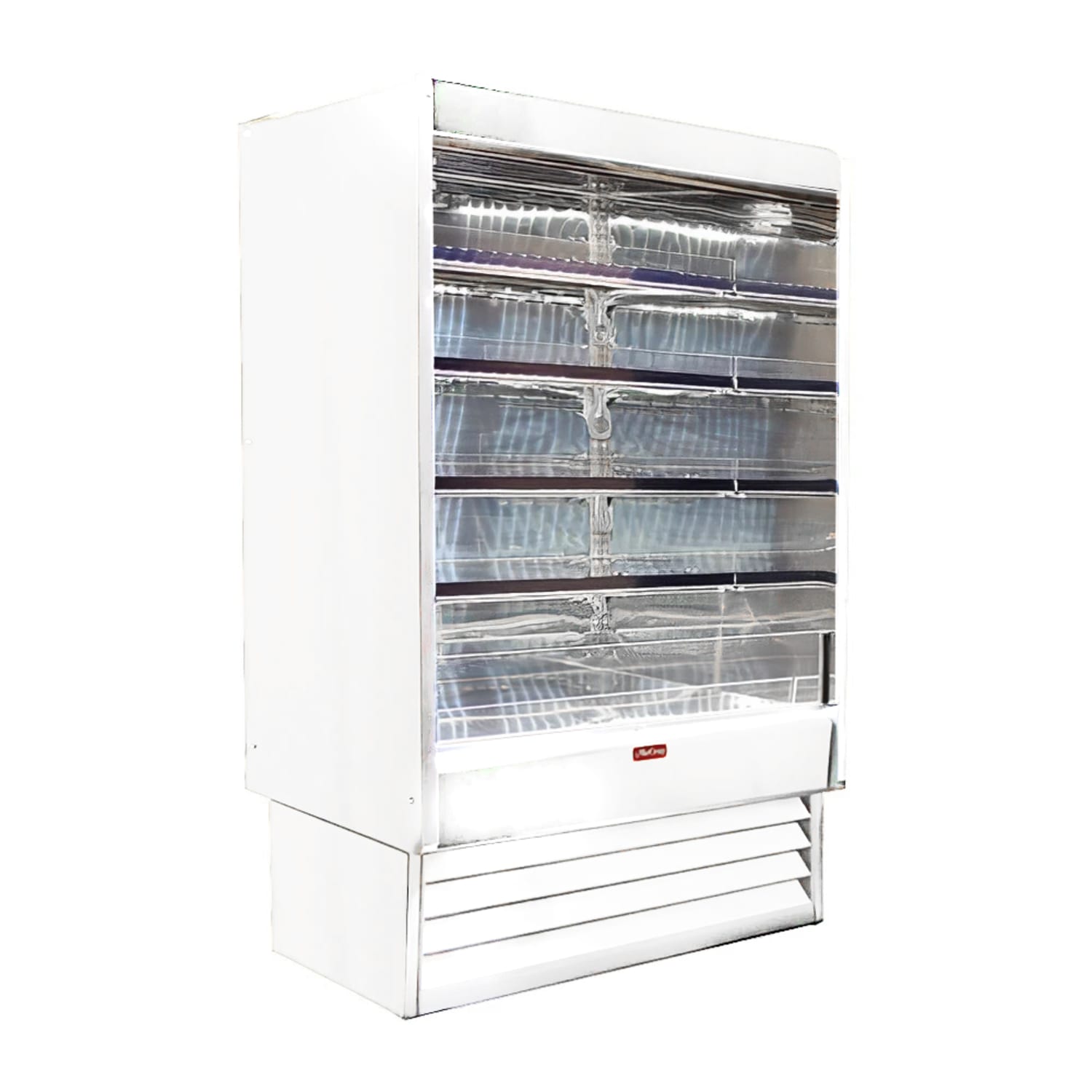 Howard-McCray SC-OD35E-48-LED 48 Vertical Open Air Cooler w/ 4 Levels, 115/208-230v, White