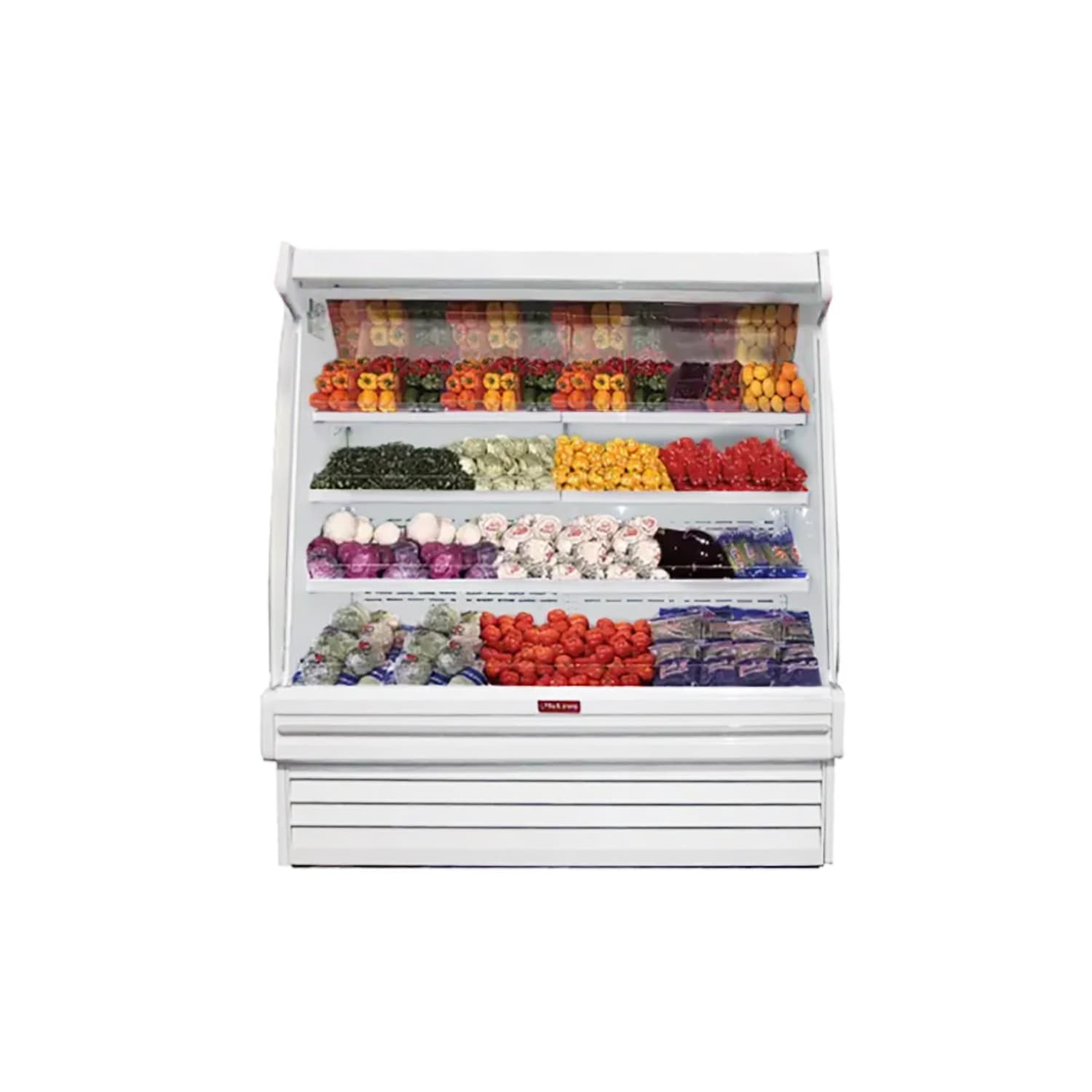 Howard-McCray SC-OP35E-3S-LED 39 Vertical Produce Open Air Cooler w/ 3 Levels, 115v, White