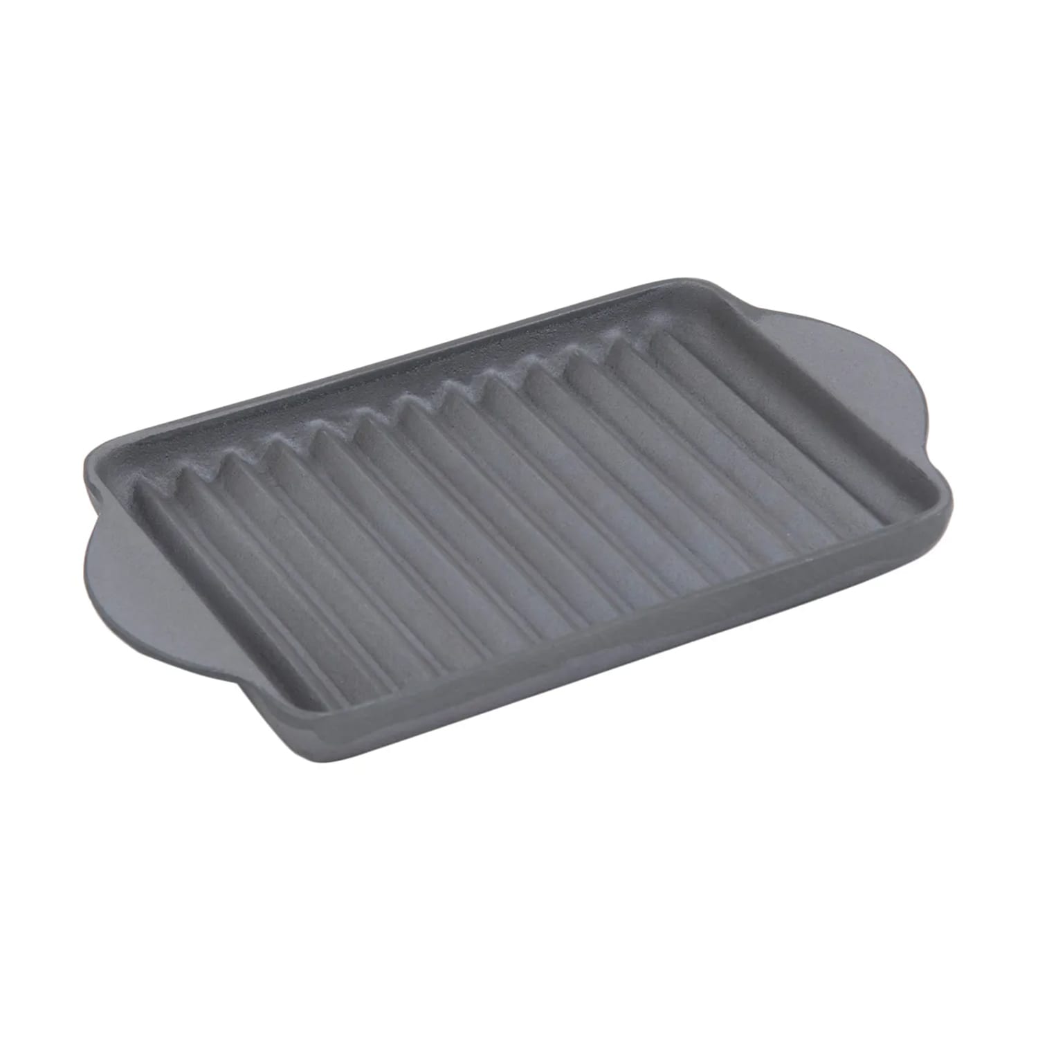 Bon Chef 2081T Tempo Grill Pan for Conveyer Oven, 5 1/2 x 9, Aluminum, Black