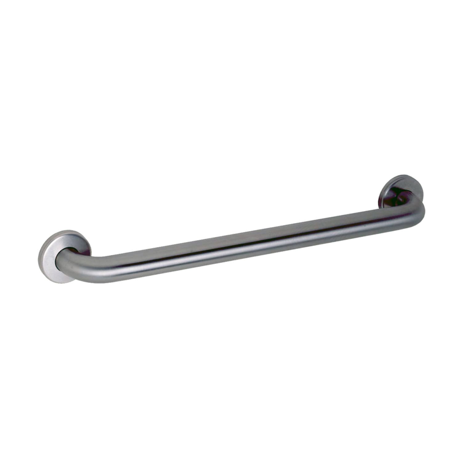 Gamco 150S-12T 15 7/8 x 30 7/8 NonSlip Horizontal Tub Bar w/ 1 1/2 Diameter Tubing, Satin Finish Stainless Steel