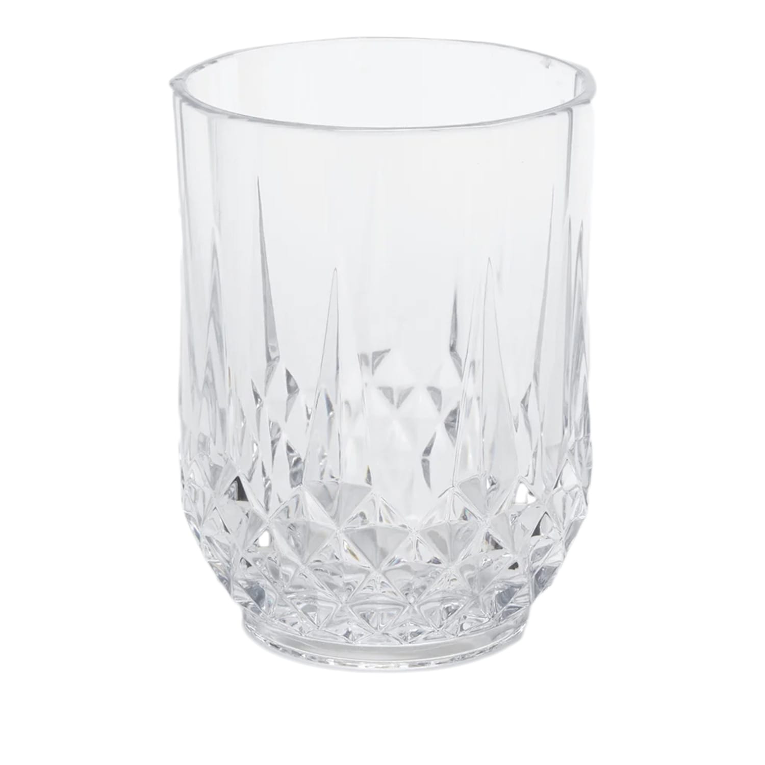 American Metalcraft BHR14 14 oz Hadley Double Old Fashioned Glass - Tritan Plastic, Clear, 1 Dozen