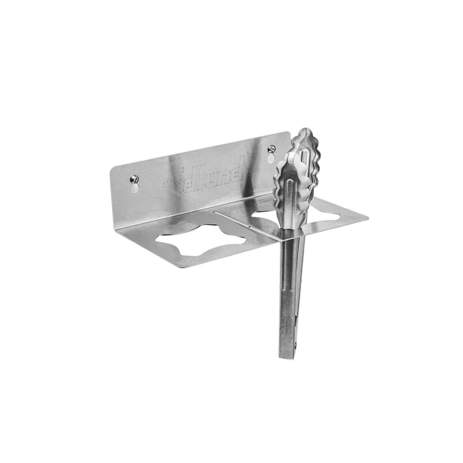 Edlund STH-2 Smart Tong Holders Wall Mount Tong Holder - 8 1/4 x 5 Stainless Steel