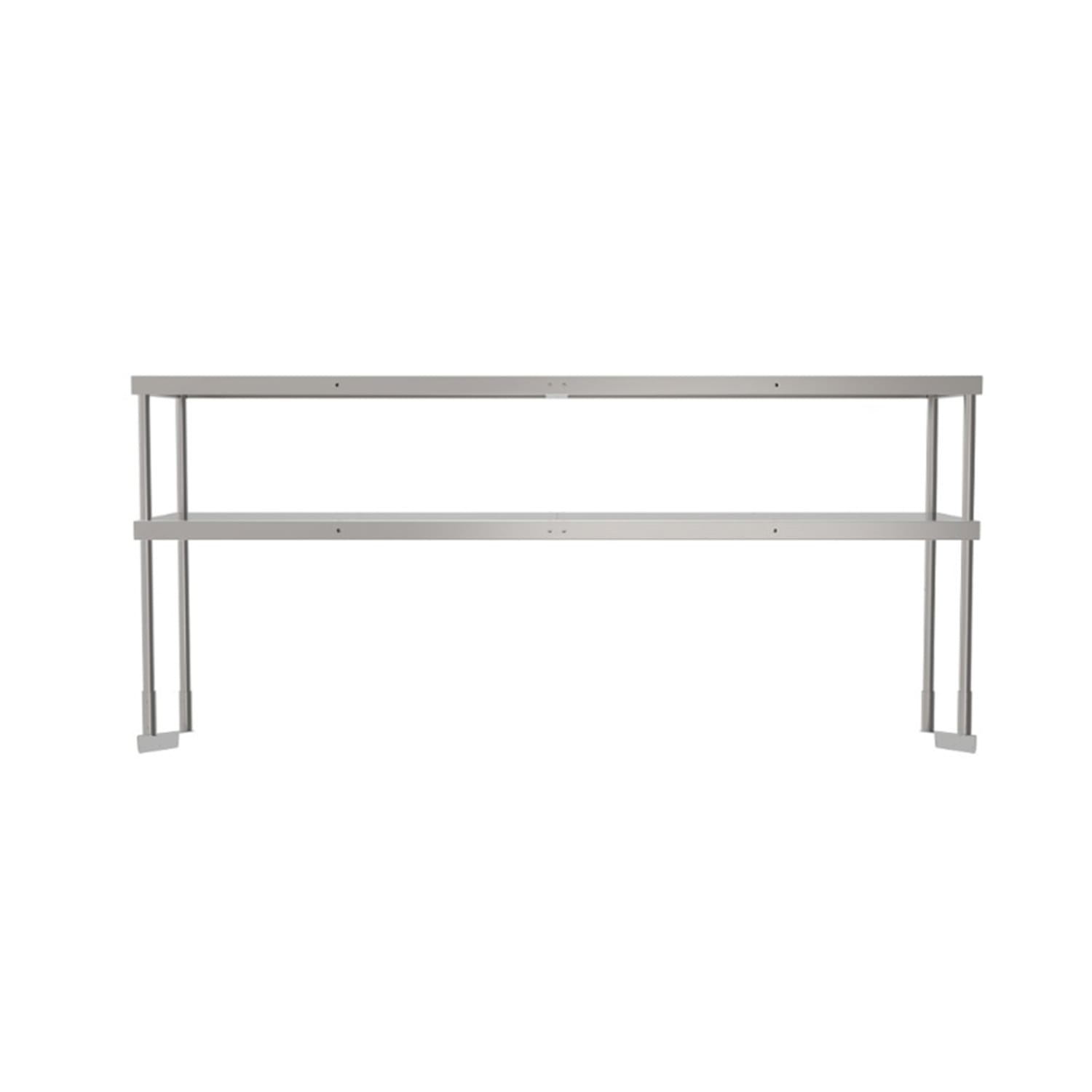MoTak HSP49X Double Overshelf for MPR-49-X Pizza Prep Tables, Stainless Steel