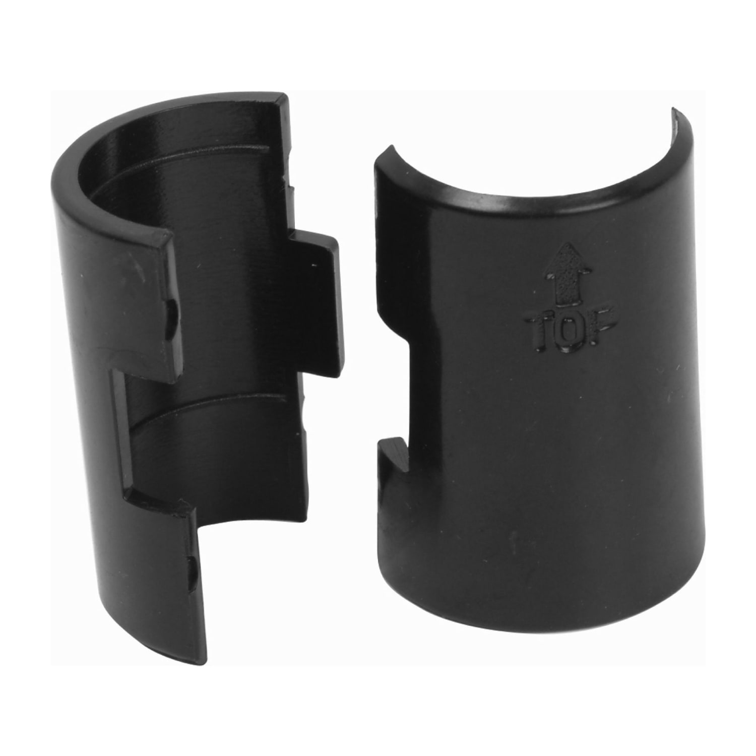 Thunder Group PLRPSS Post Clamps, Black, Pair of 4