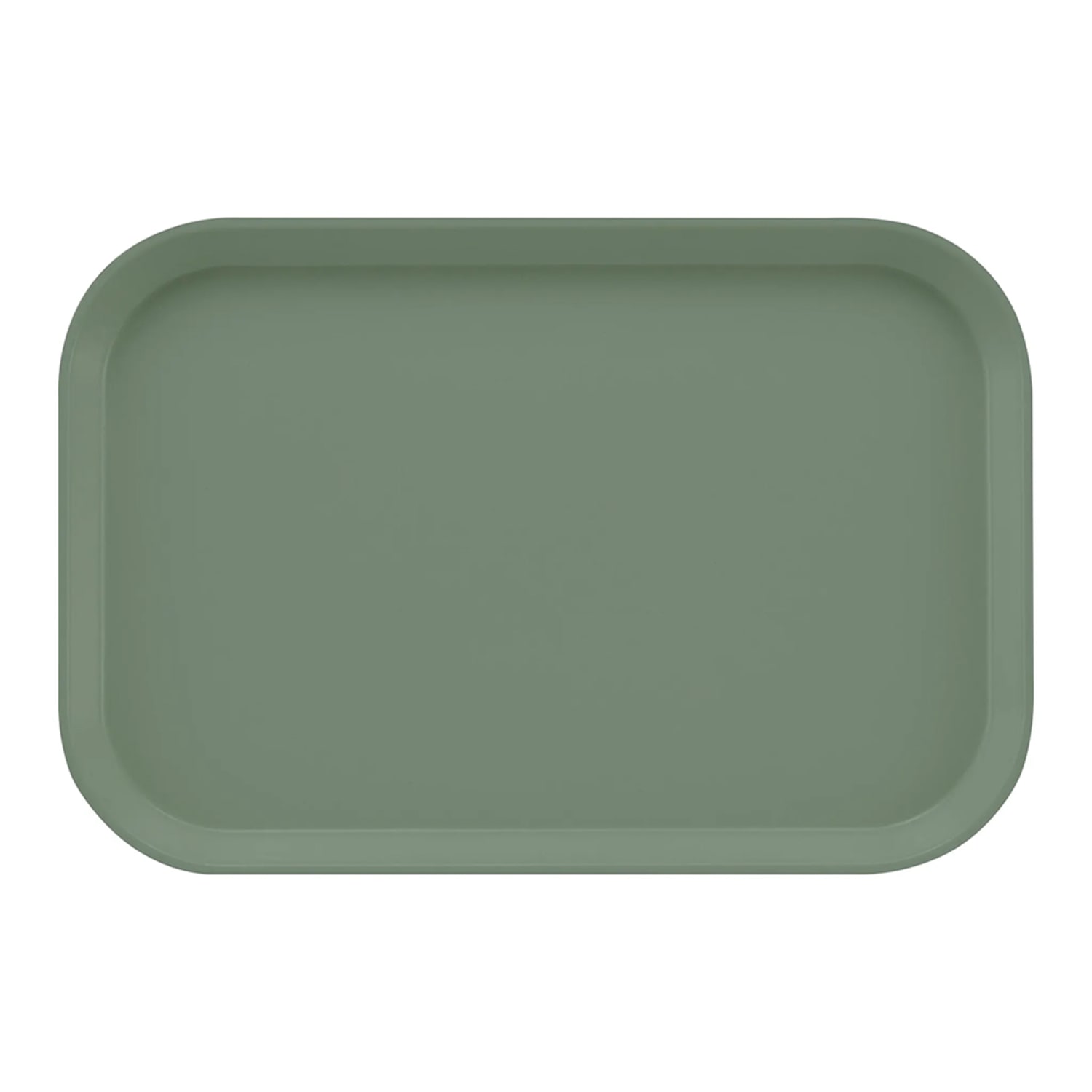 Cambro 1116107 Fiberglass Camtray Cafeteria Tray Insert - 15 4/5L x 10 4/5W, Pearl Gray, 2 Dozen