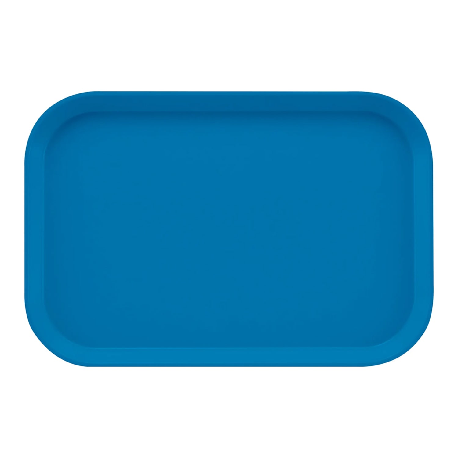 Cambro 1116105 Fiberglass Camtray Cafeteria Tray Insert - 15 4/5L x 10 4/5W, Horizon Blue, 2 Dozen