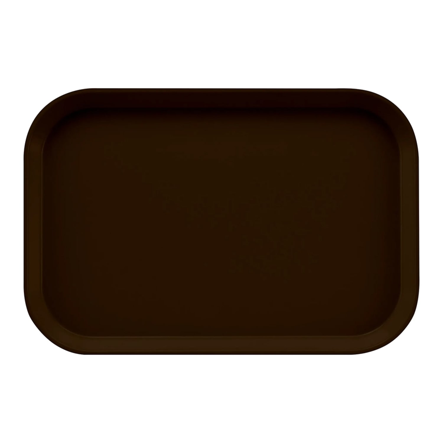 Cambro 1116116 Fiberglass Camtray Cafeteria Tray Insert - 15 4/5L x 10 4/5W, Brazil Brown, 2 Dozen