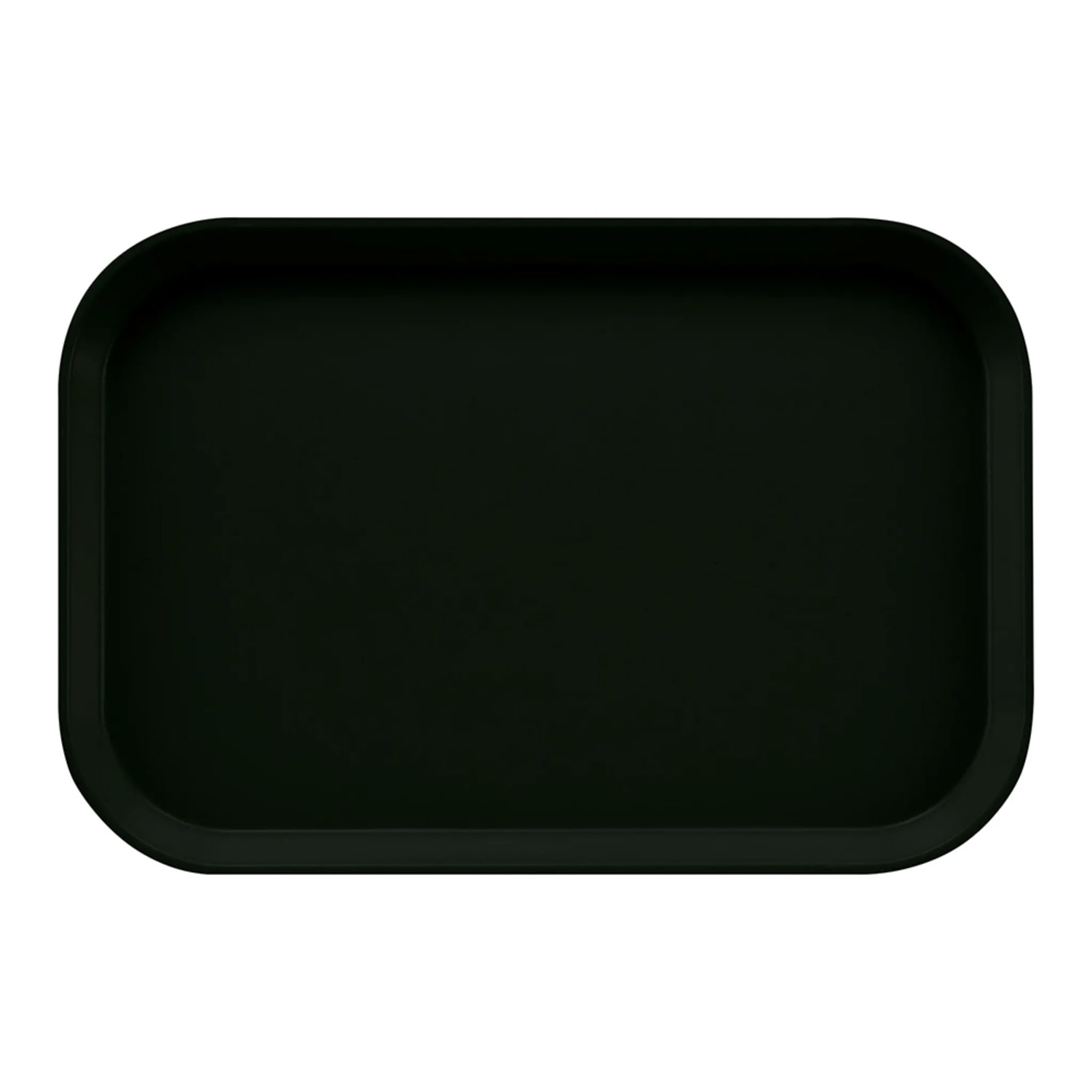 Cambro 1116110 Fiberglass Camtray Cafeteria Tray Insert - 15 4/5L x 10 4/5W, Black, 2 Dozen