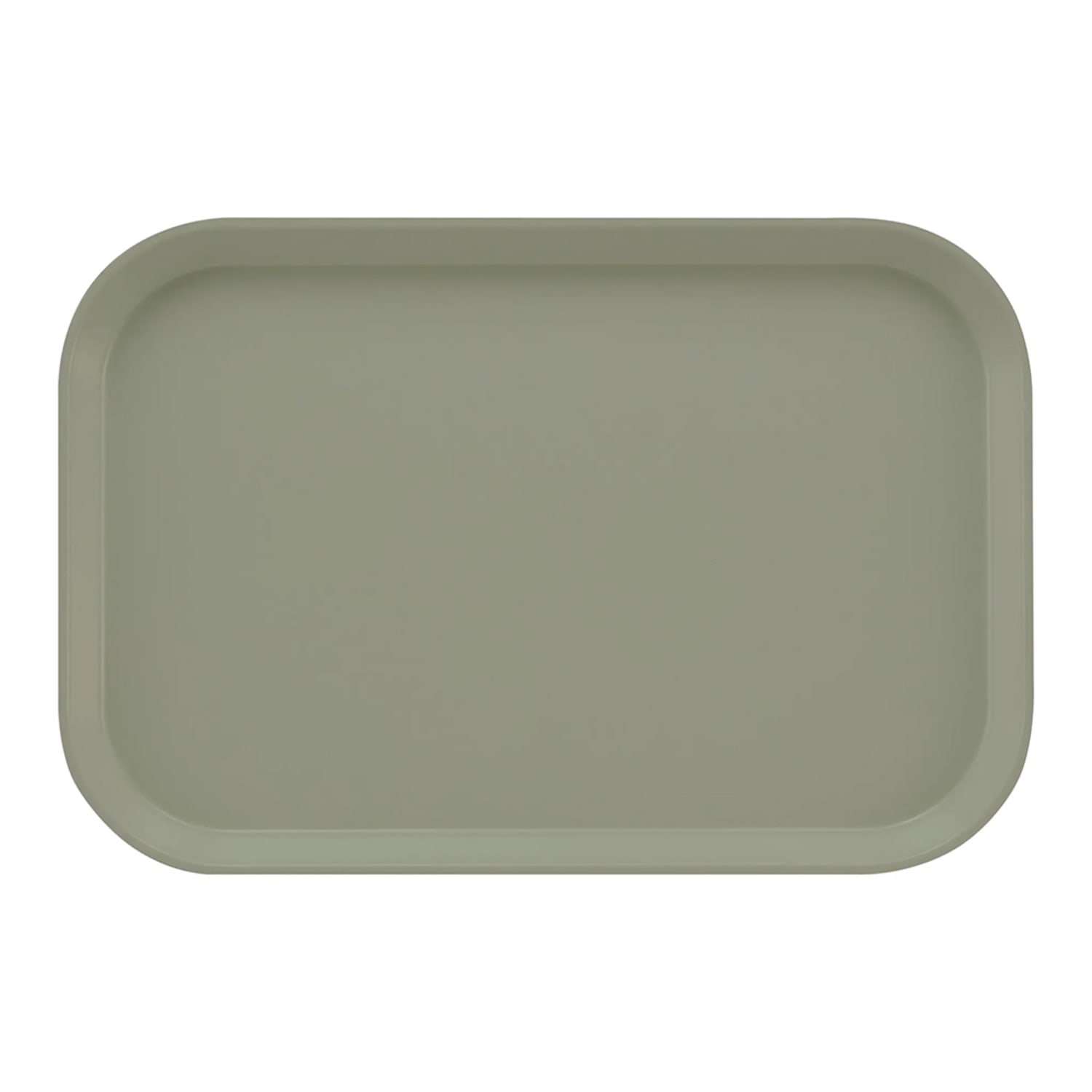 Cambro 1116199 Fiberglass Camtray Cafeteria Tray Insert - 15 4/5L x 10 4/5W, Taupe, Gray, 2 Dozen