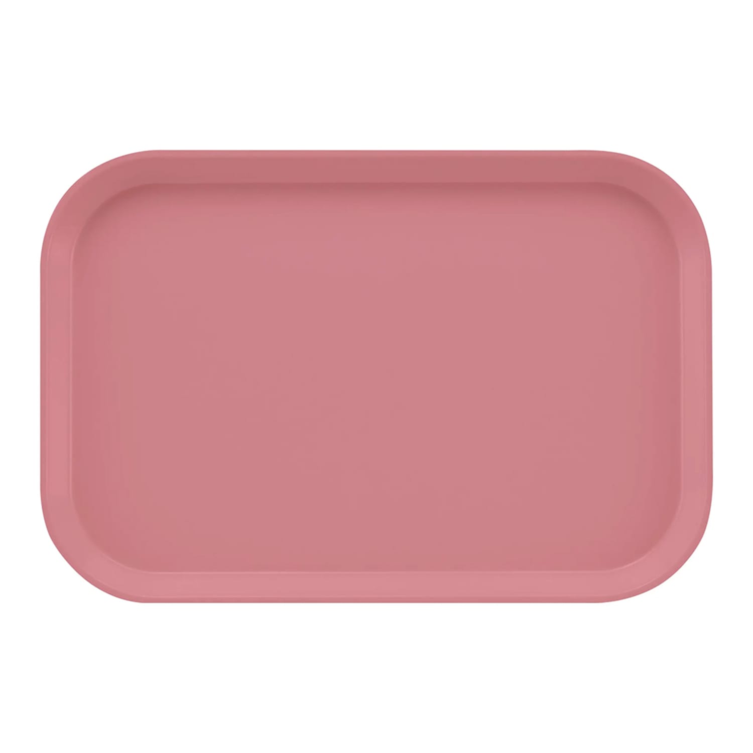 Cambro 1116409 Fiberglass Camtray Cafeteria Tray Insert - 15 4/5L x 10 4/5W, Blush, Pink, 2 Dozen